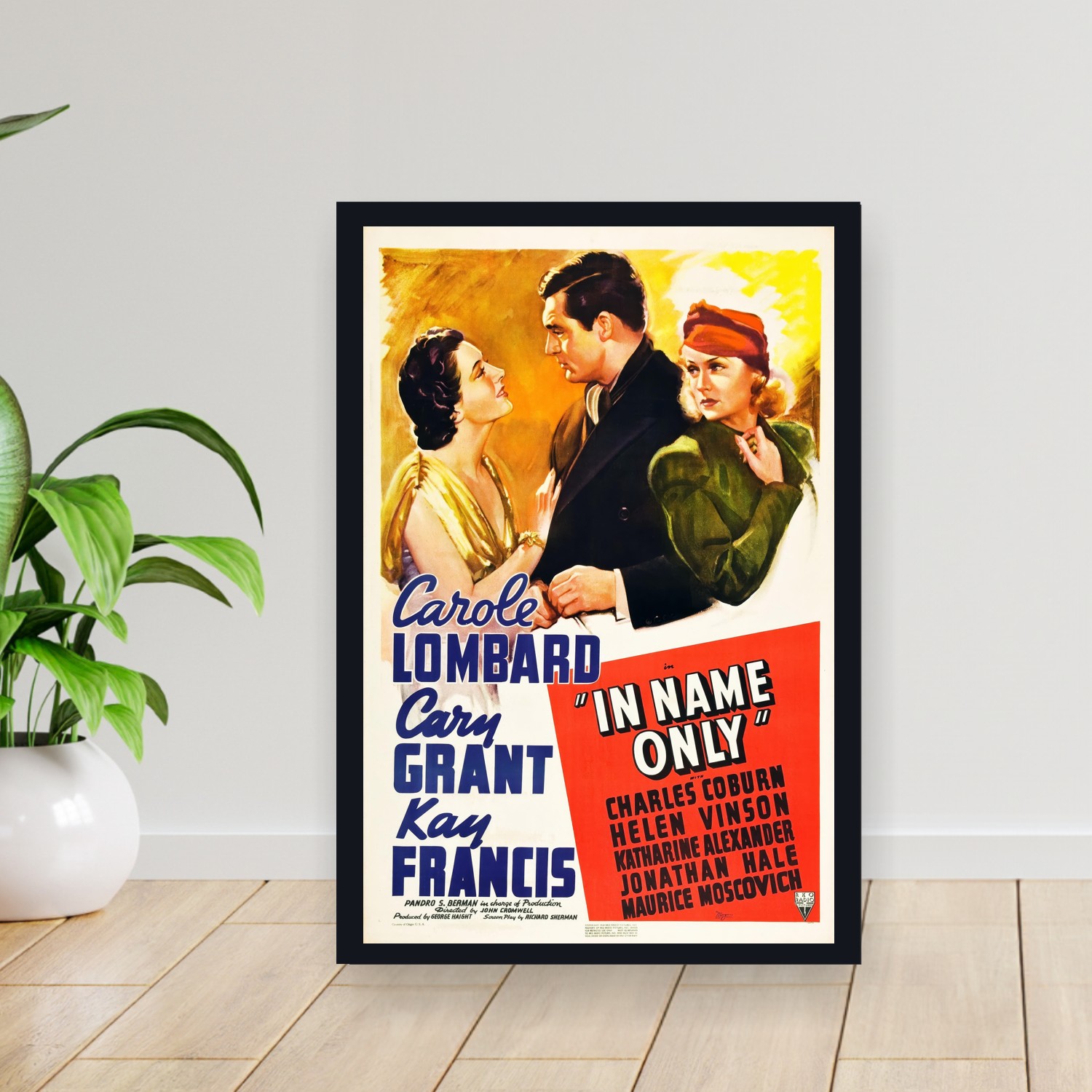 Cuadro 30x40cm Pelicula - In Name Only (1939)