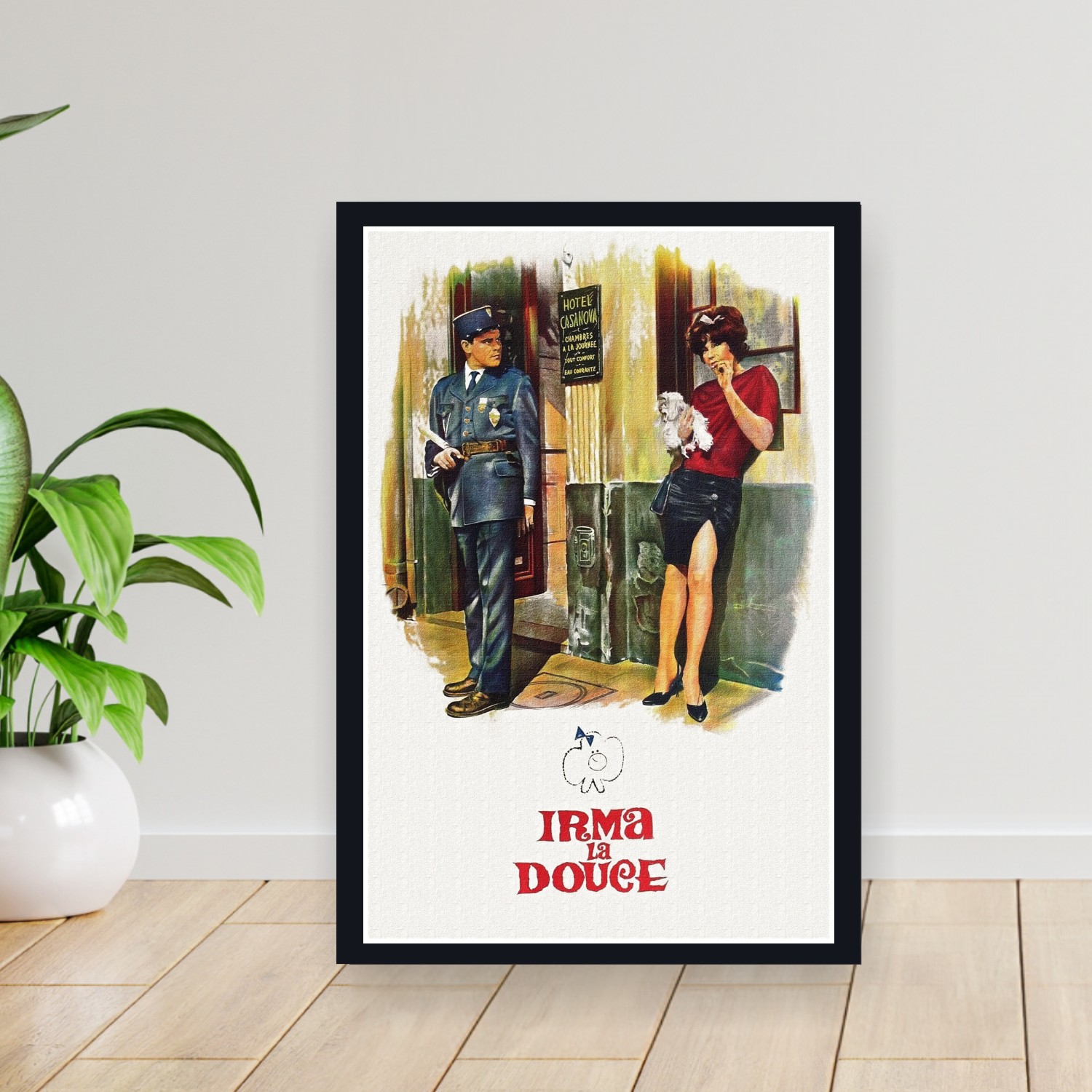Cuadro 30x40cm Pelicula - Irma la Douce (1963)