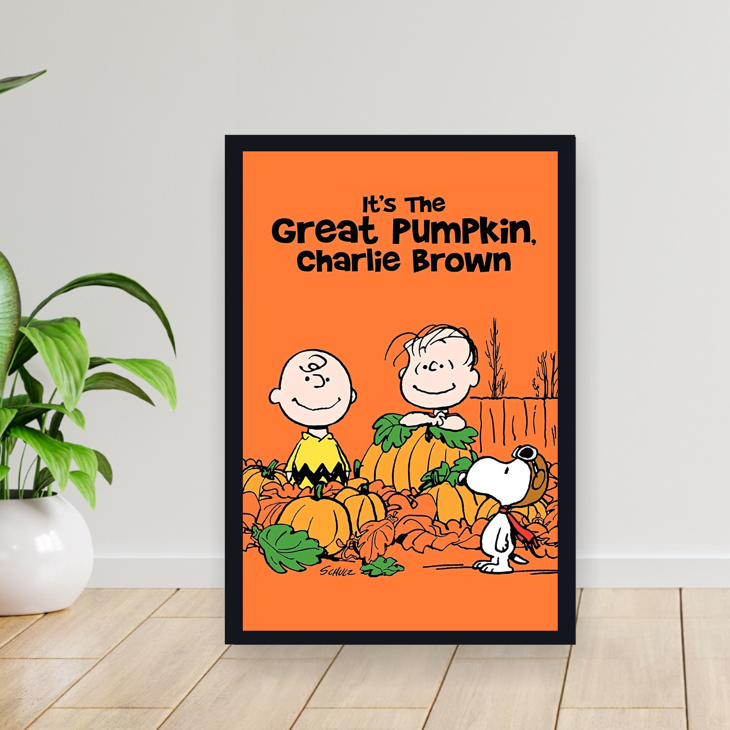 Cuadro 30x40cm Pelicula - It_s the Great Pumpkin_ Charlie Brown (1966)