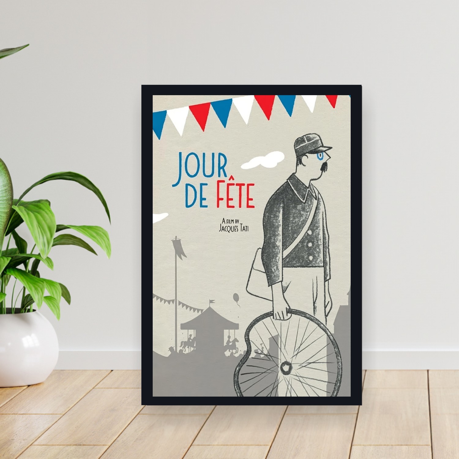 Cuadro 30x40cm Pelicula - Jour de Fete (1949)