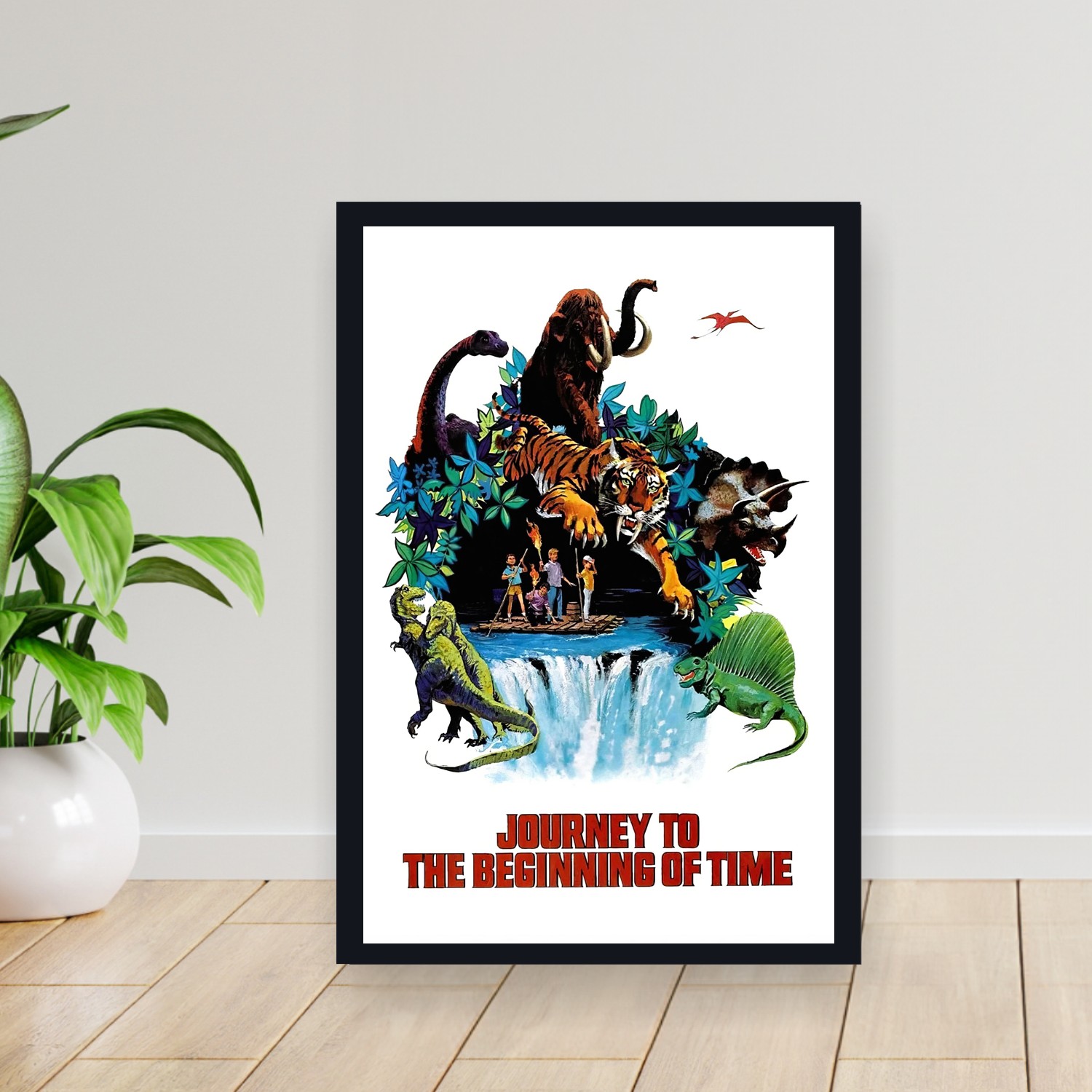 Cuadro 30x40cm Pelicula - Journey to the Beginning of Time (1955)