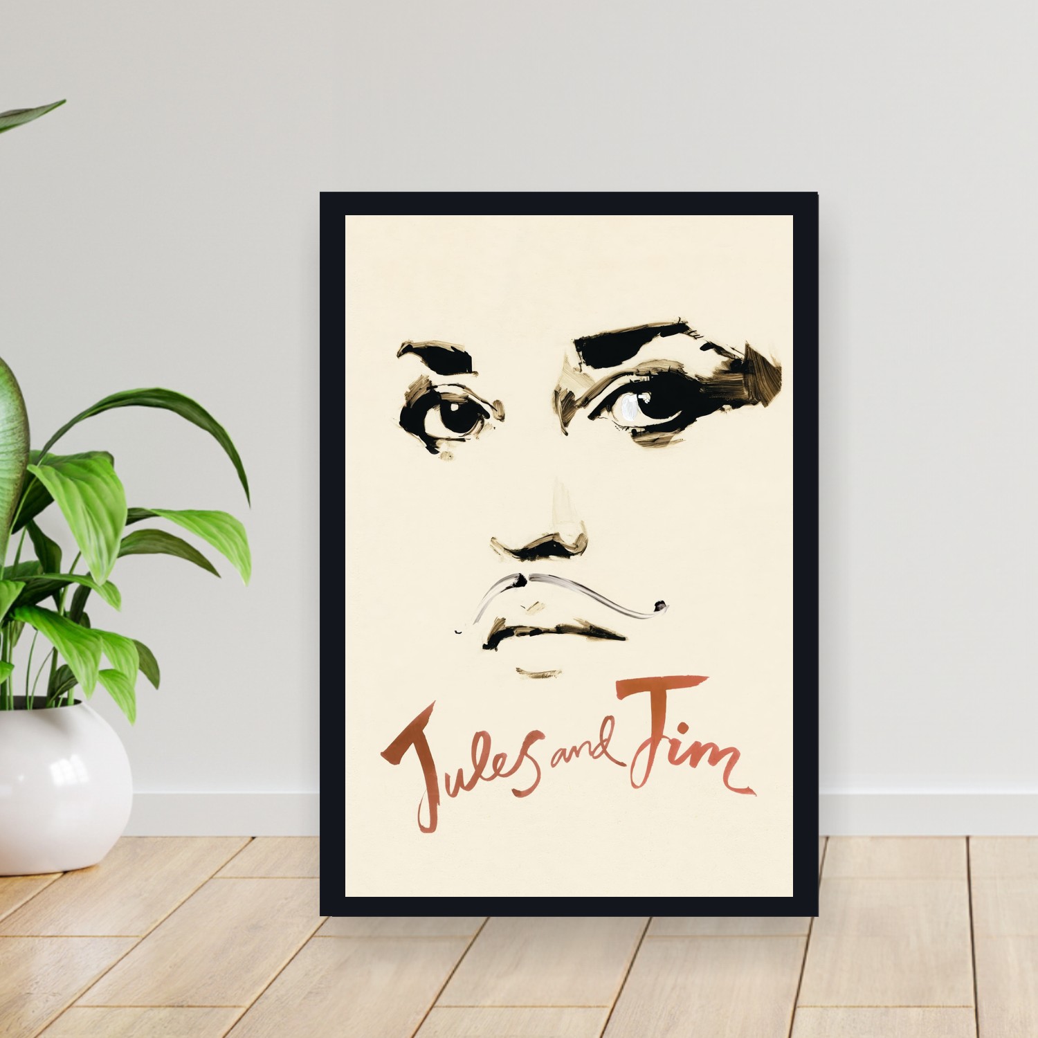 Cuadro 30x40cm Pelicula - Jules and Jim (1962)