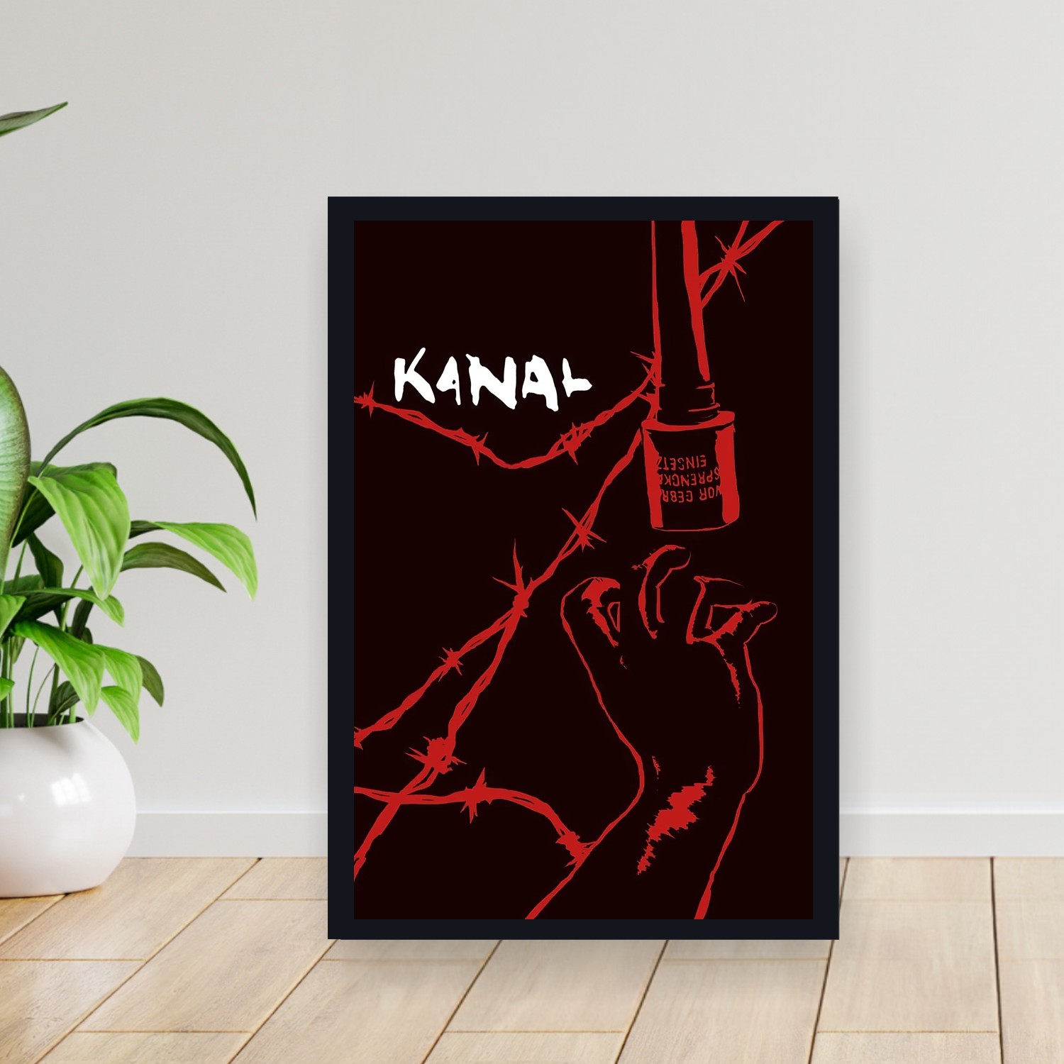 Cuadro 30x40cm Pelicula - Kanal (1957)