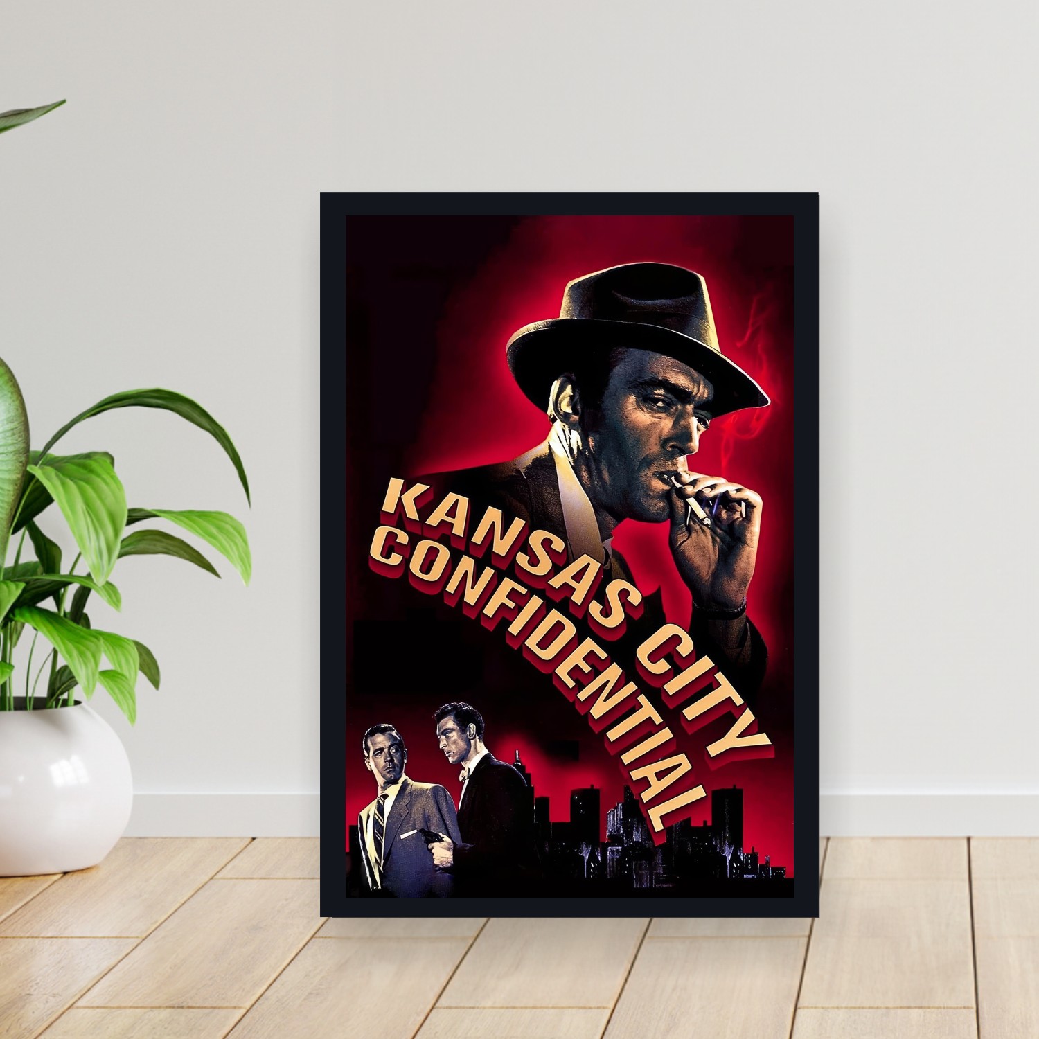 Cuadro 30x40cm Pelicula - Kansas City Confidential (1952)