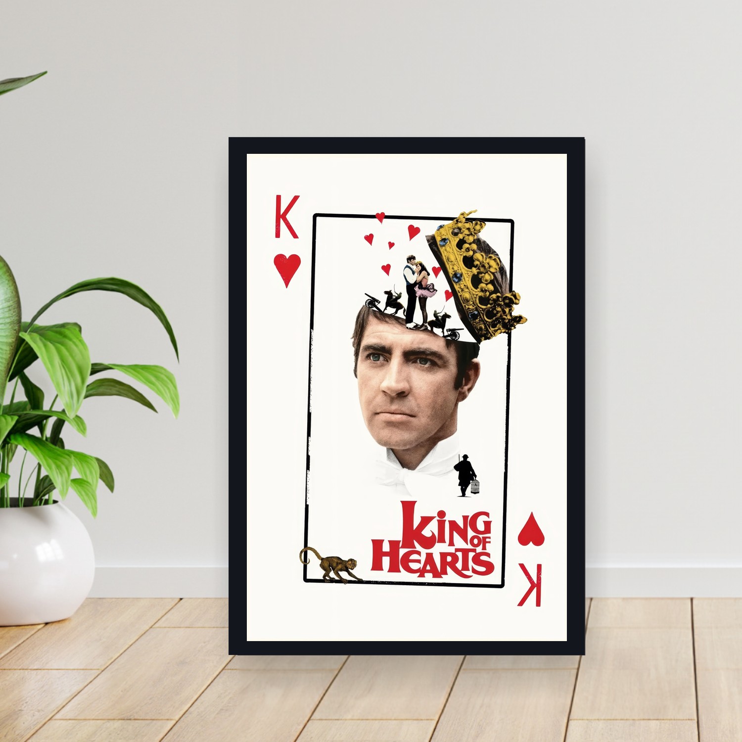 Cuadro 30x40cm Pelicula - King of Hearts (1966)