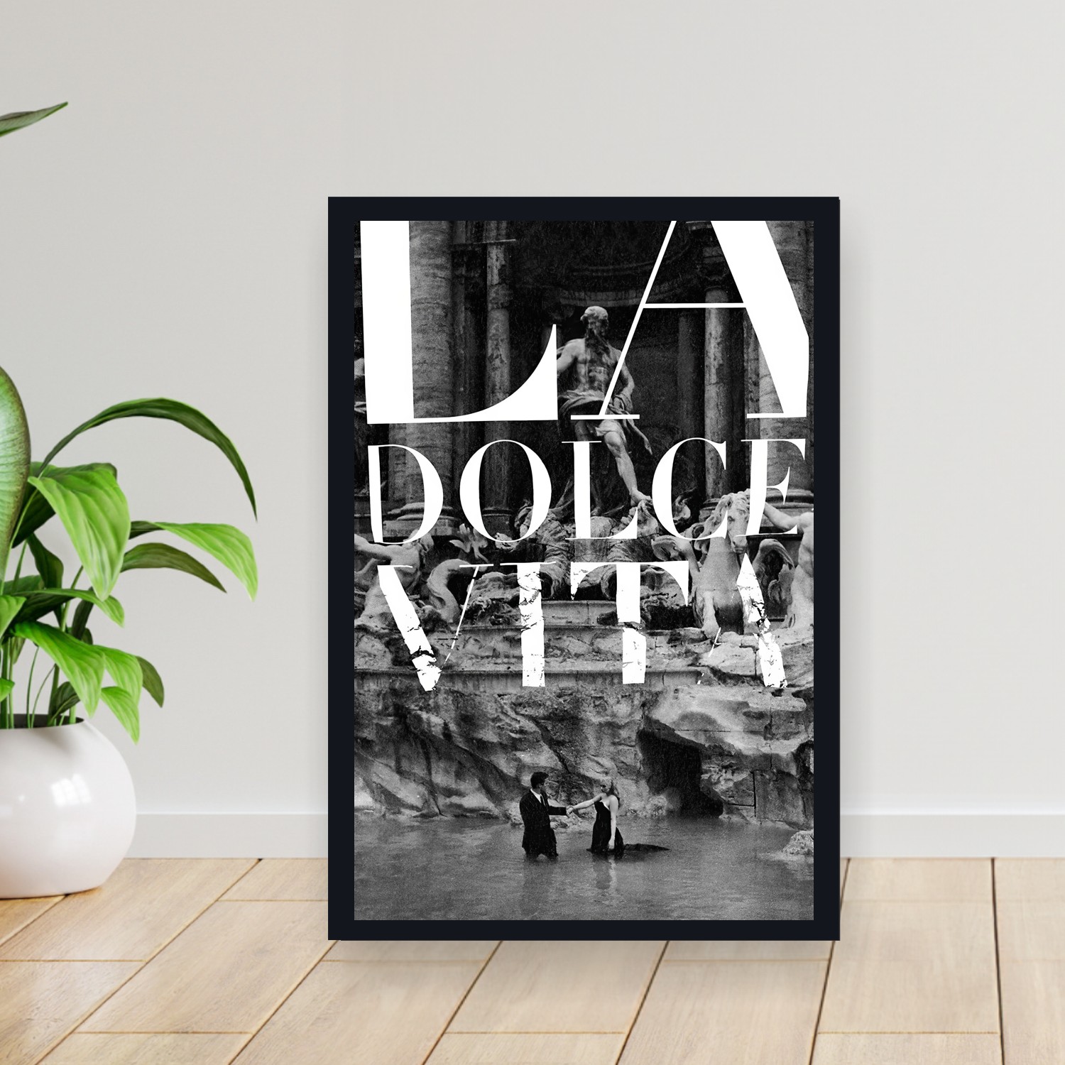Cuadro 30x40cm Pelicula - La Dolce Vita (1960)