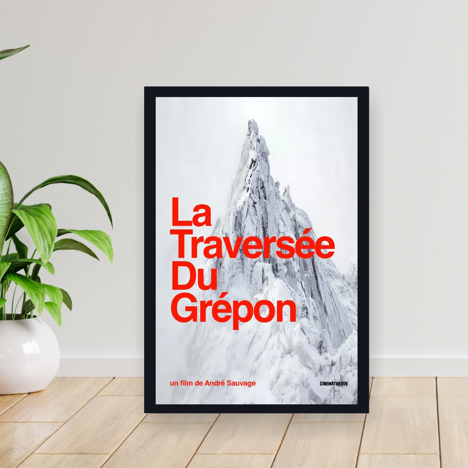 Cuadro 30x40cm Pelicula - La Traversee du Grepon (1923)