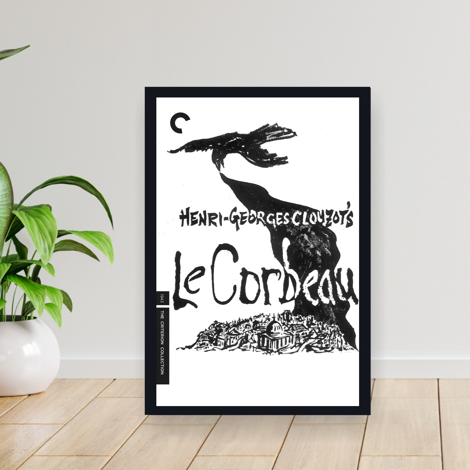 Cuadro 30x40cm Pelicula - Le Corbeau (1943)