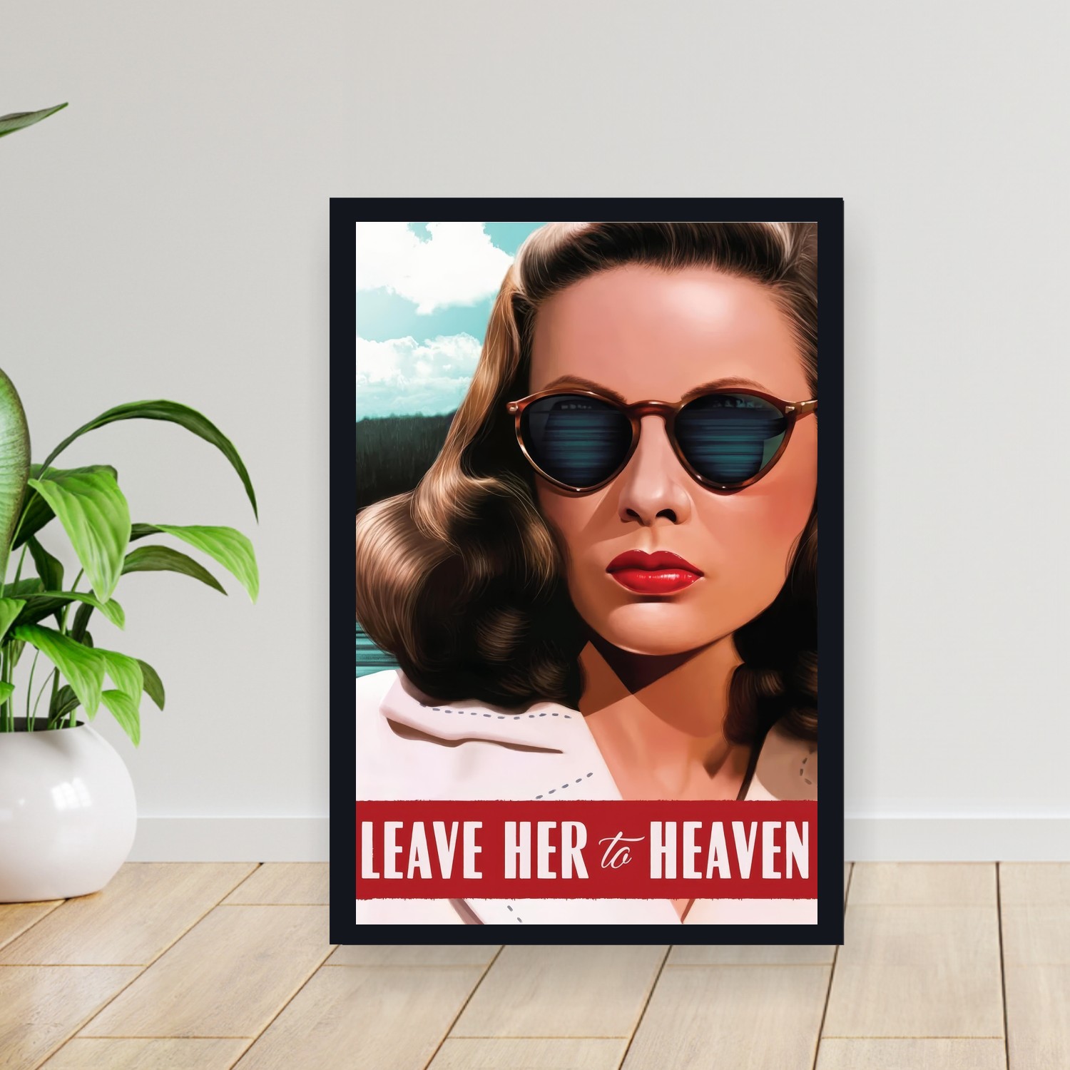 Cuadro 30x40cm Pelicula - Leave Her to Heaven (1945)