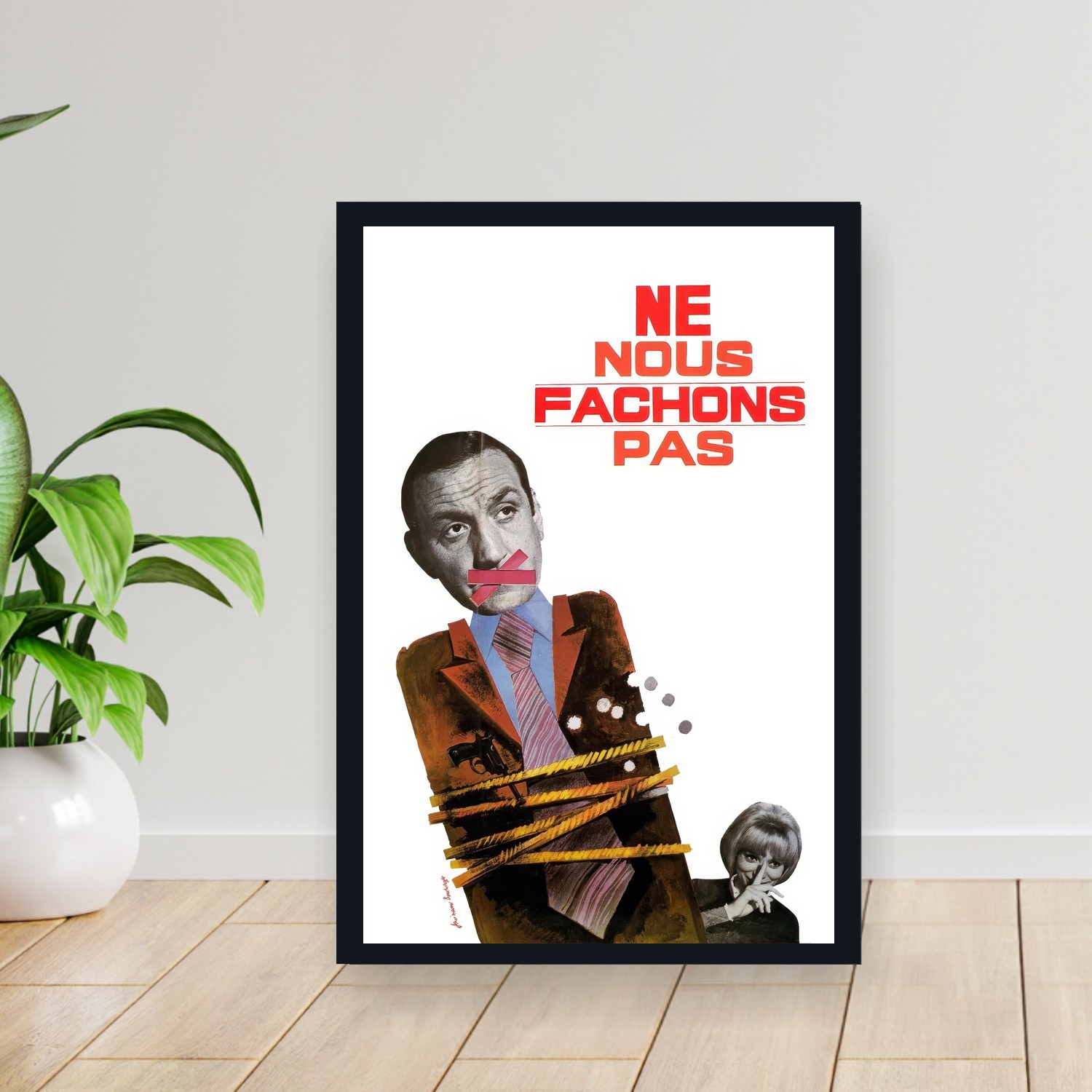 Cuadro 30x40cm Pelicula - Let_s Not Get Angry (1966)