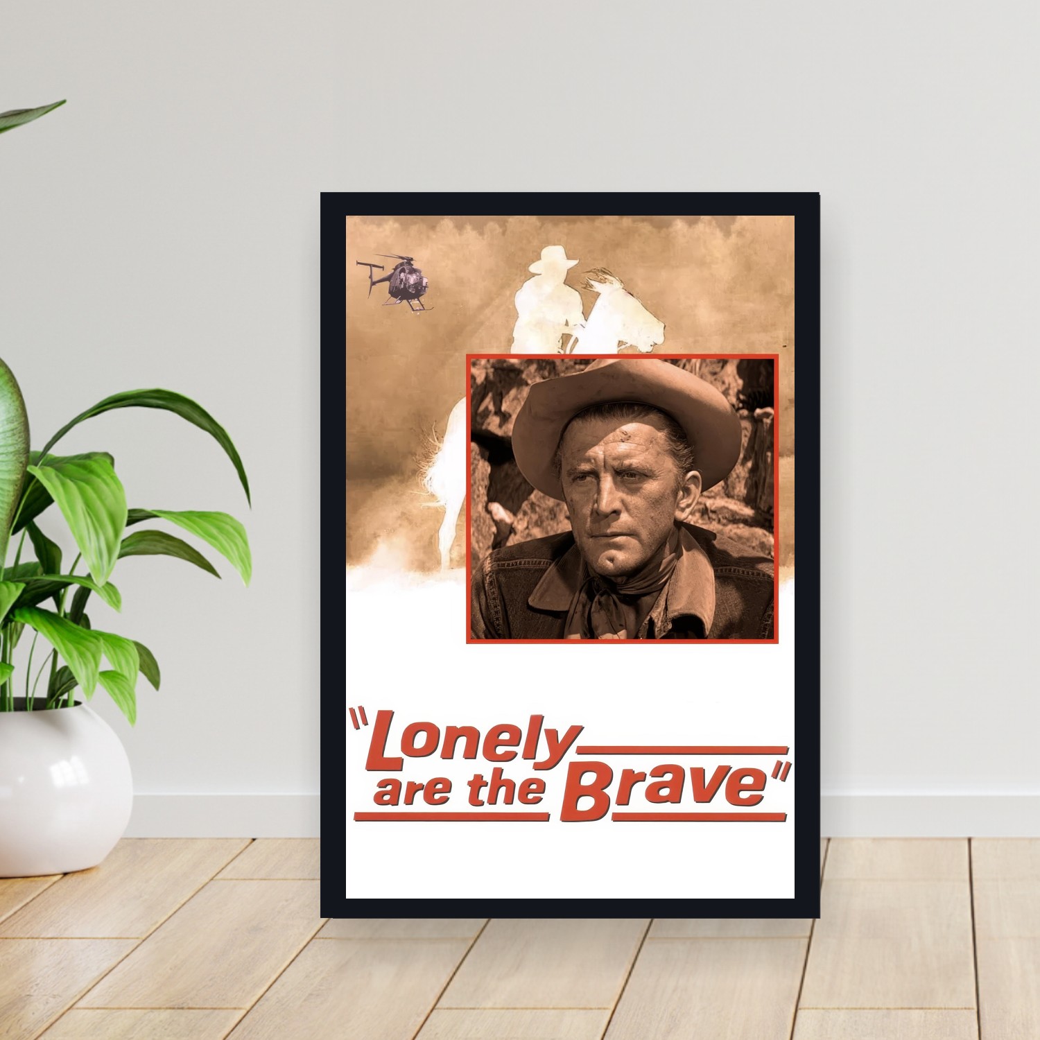Cuadro 30x40cm Pelicula - Lonely Are the Brave (1962)