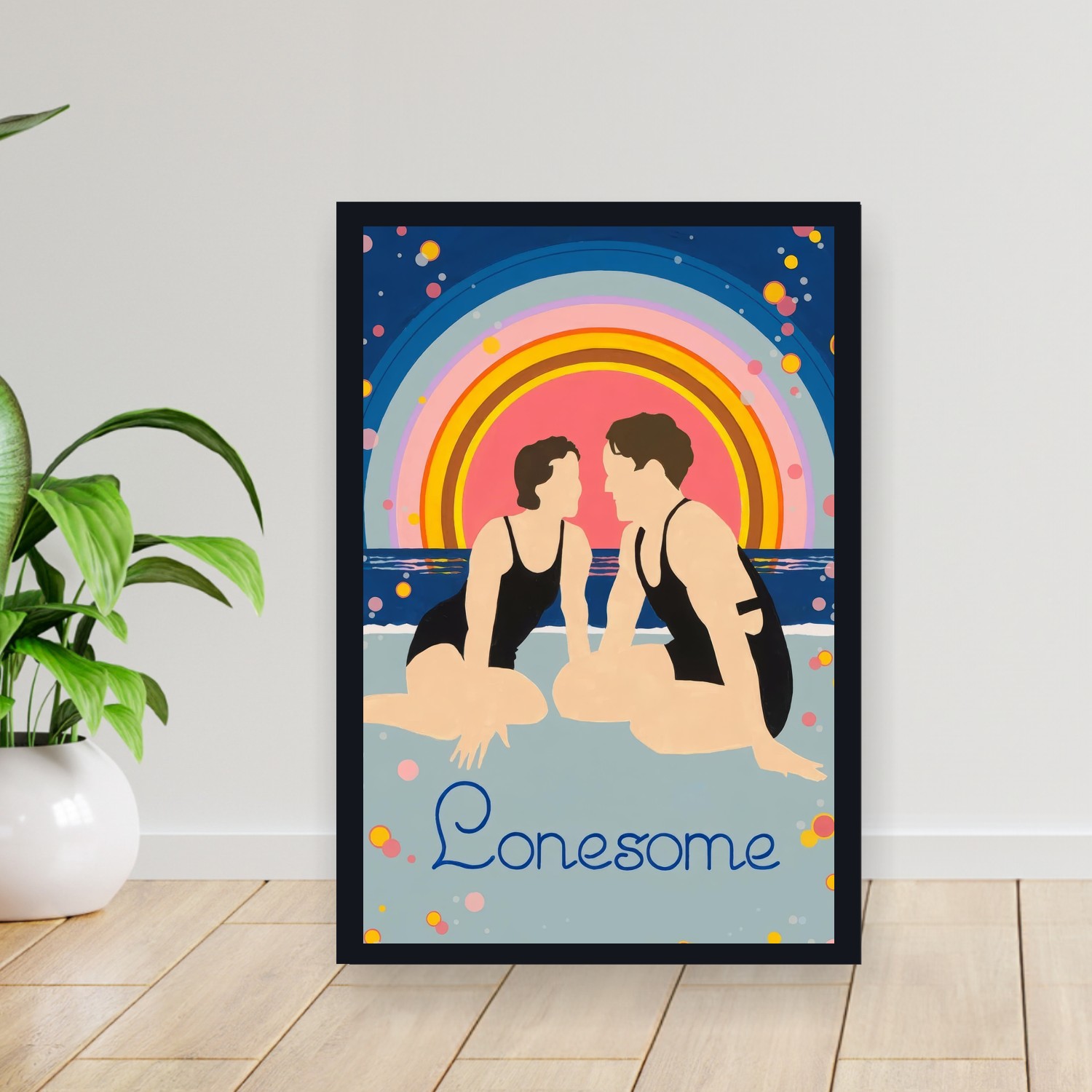 Cuadro 30x40cm Pelicula - Lonesome (1928)