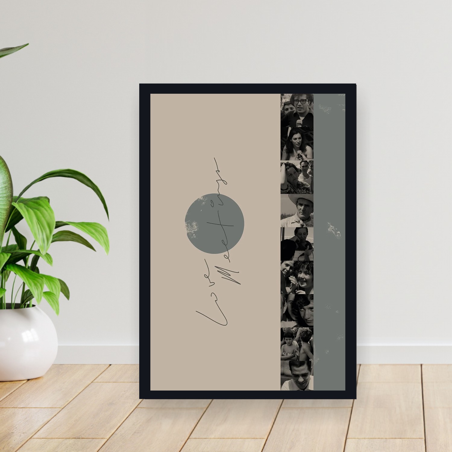 Cuadro 30x40cm Pelicula - Love Meetings (1965)