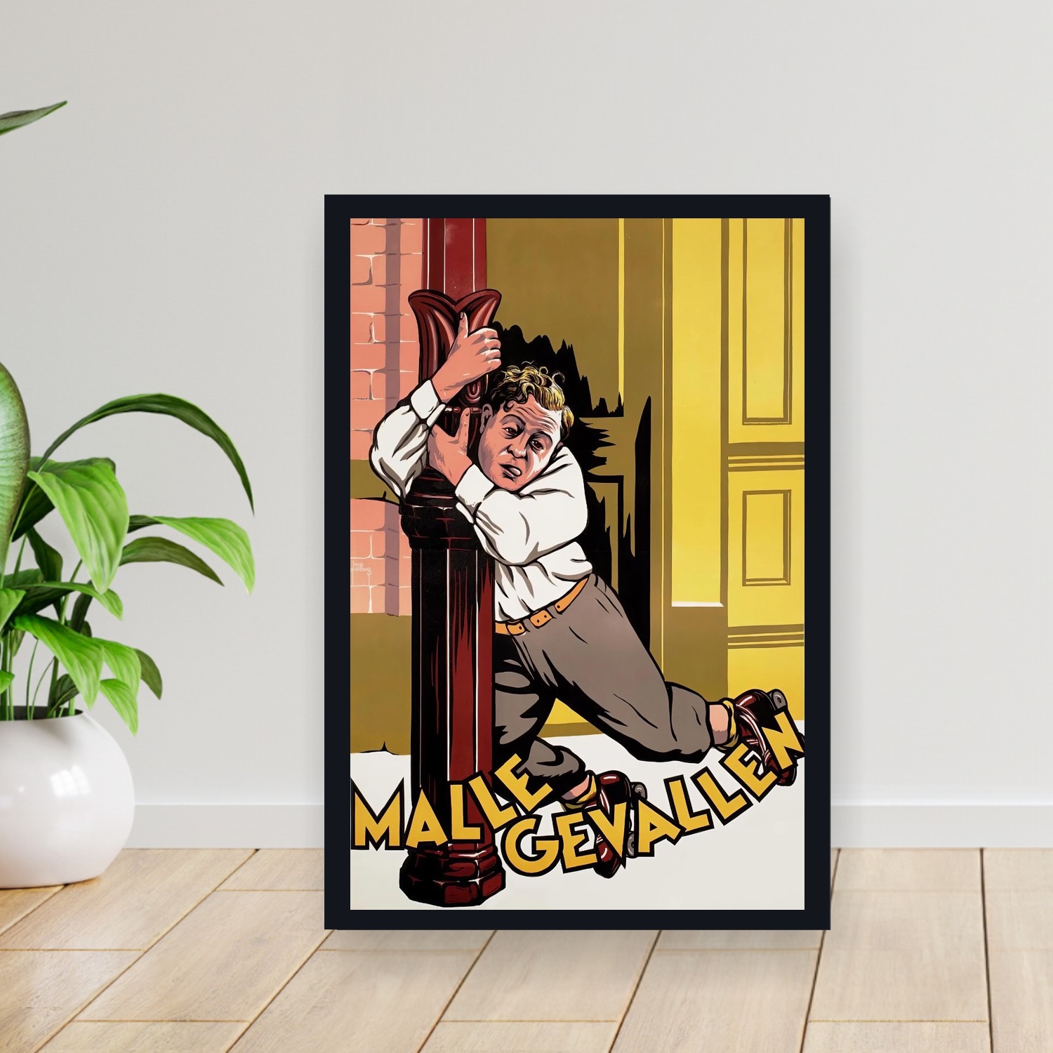 Cuadro 30x40cm Pelicula - Malle Gevallen (1934)