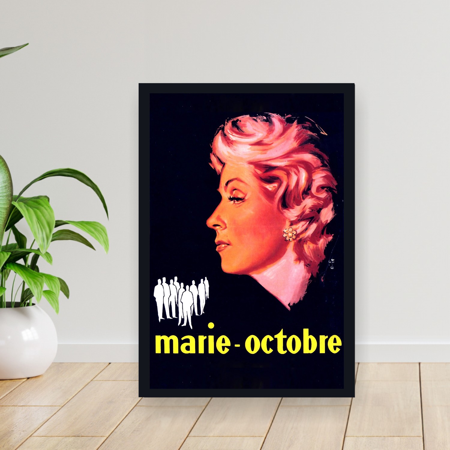 Cuadro 30x40cm Pelicula - Marie Octobre (1959)