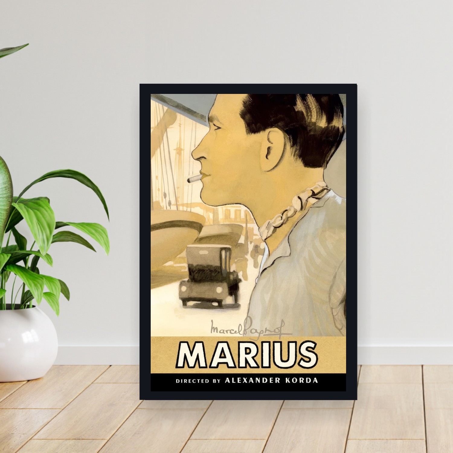 Cuadro 30x40cm Pelicula - Marius (1931)