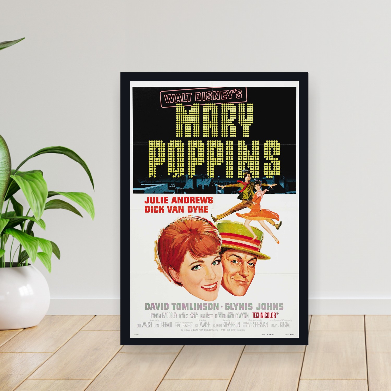 Cuadro 30x40cm Pelicula - Mary Poppins (1964) 2