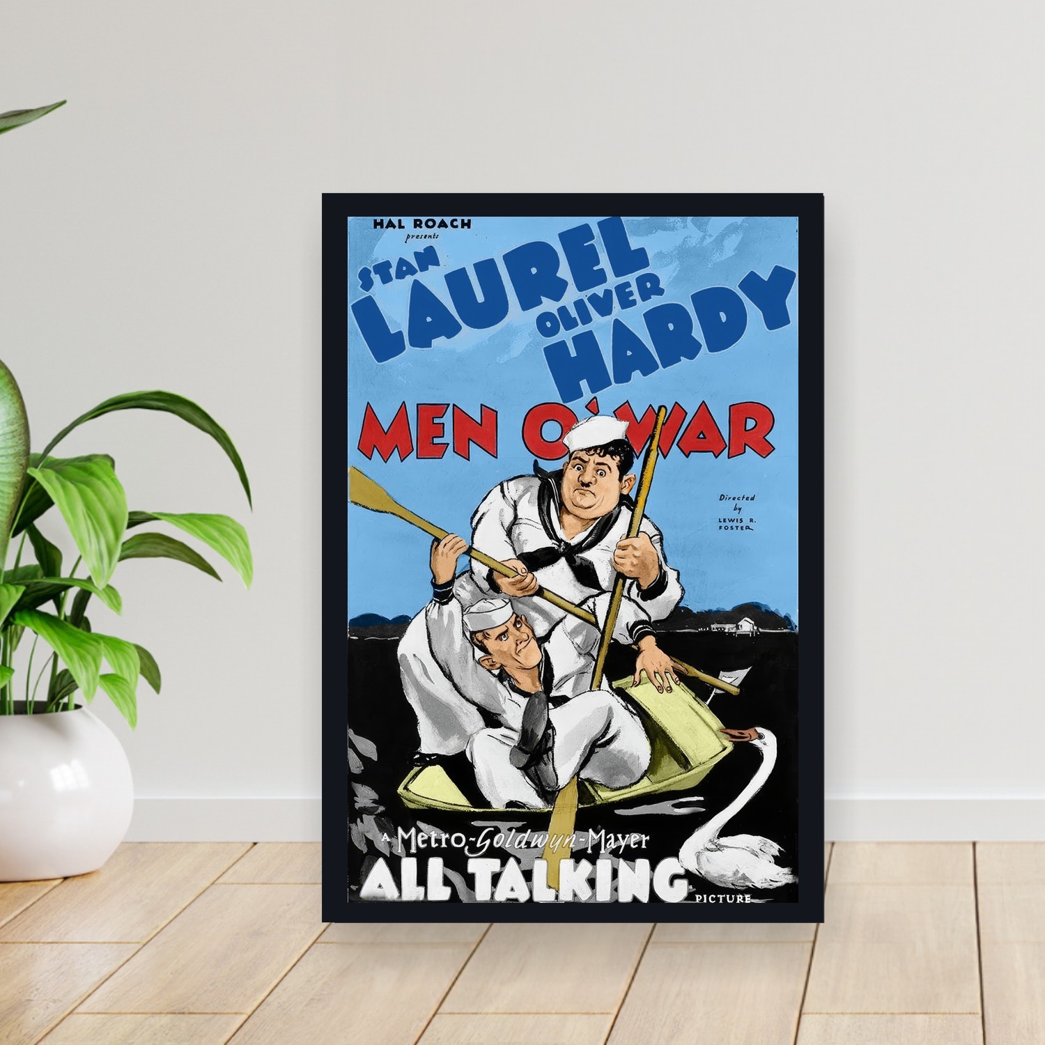 Cuadro 30x40cm Pelicula - Men O_War (1929)