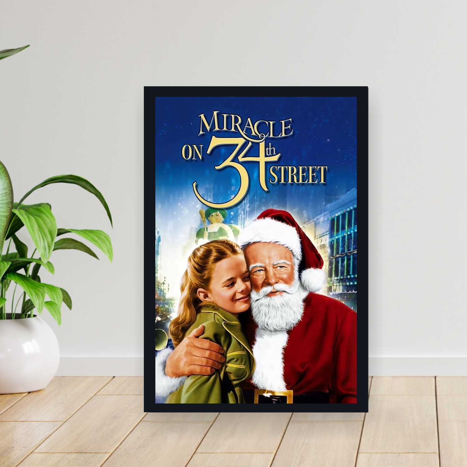 Cuadro 30x40cm Pelicula - Miracle on 34th Street (1947)