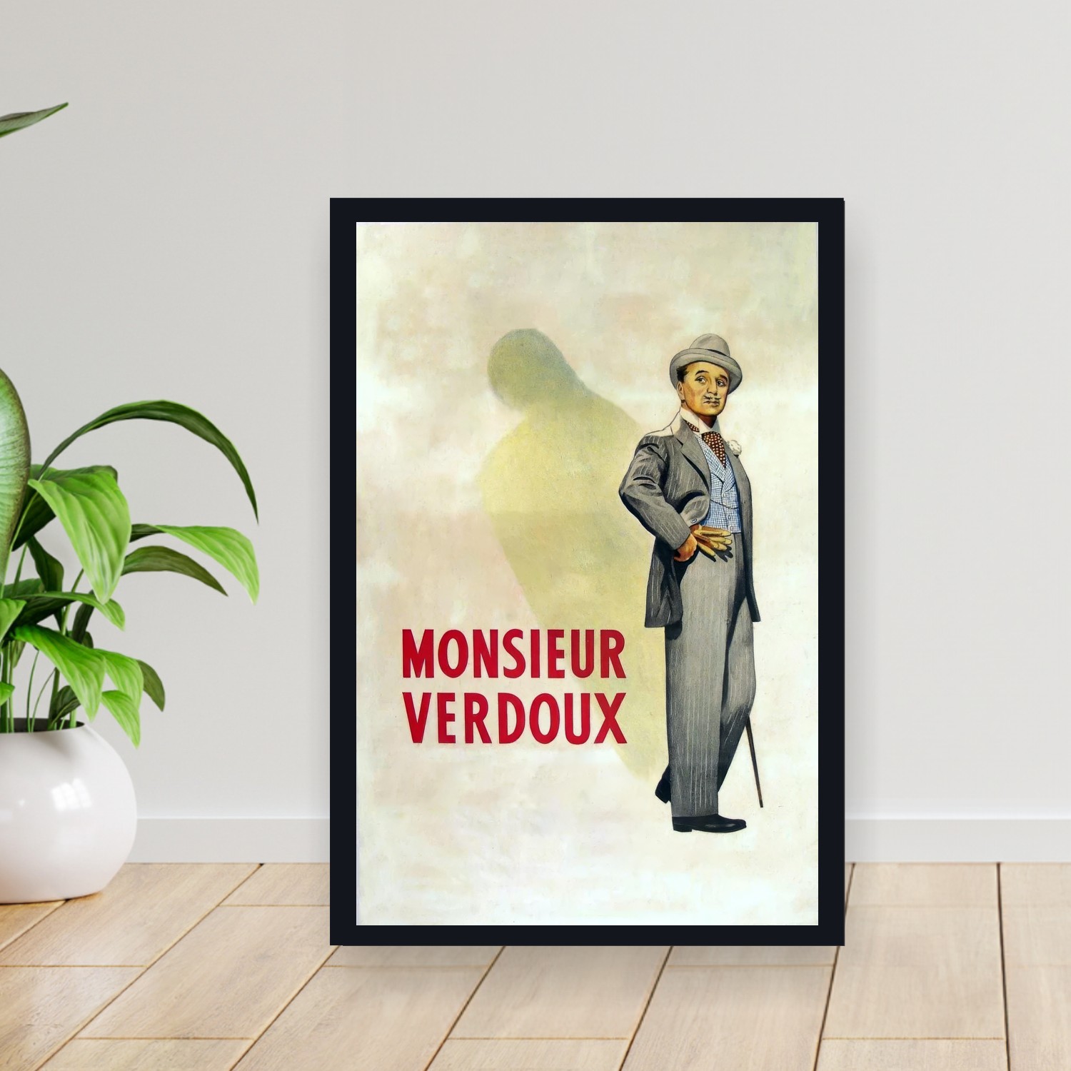 Cuadro 30x40cm Pelicula - Monsieur Verdoux (1947)