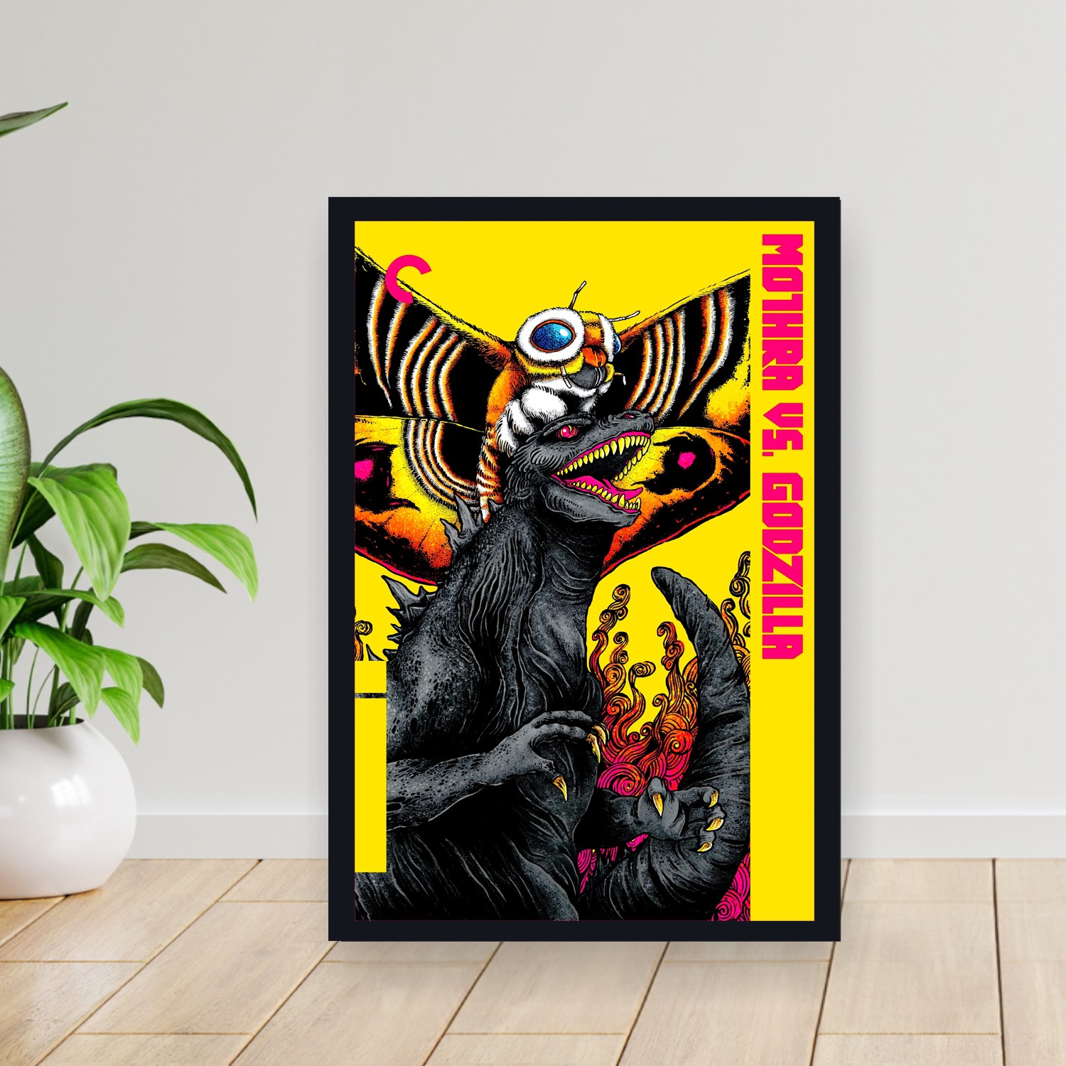 Cuadro 30x40cm Pelicula - Mothra vs. Godzilla (1964)
