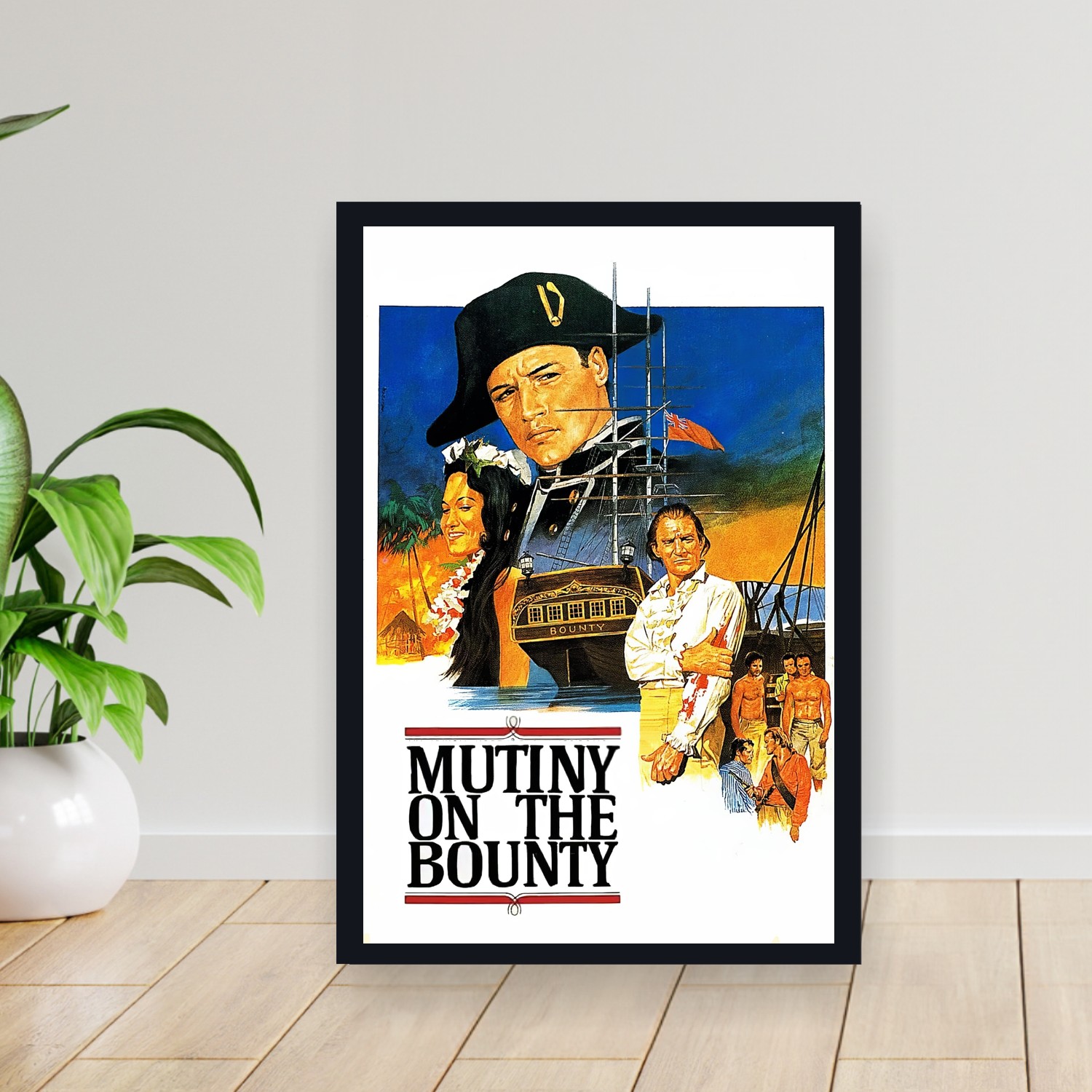 Cuadro 30x40cm Pelicula - Mutiny on the Bounty (1962)
