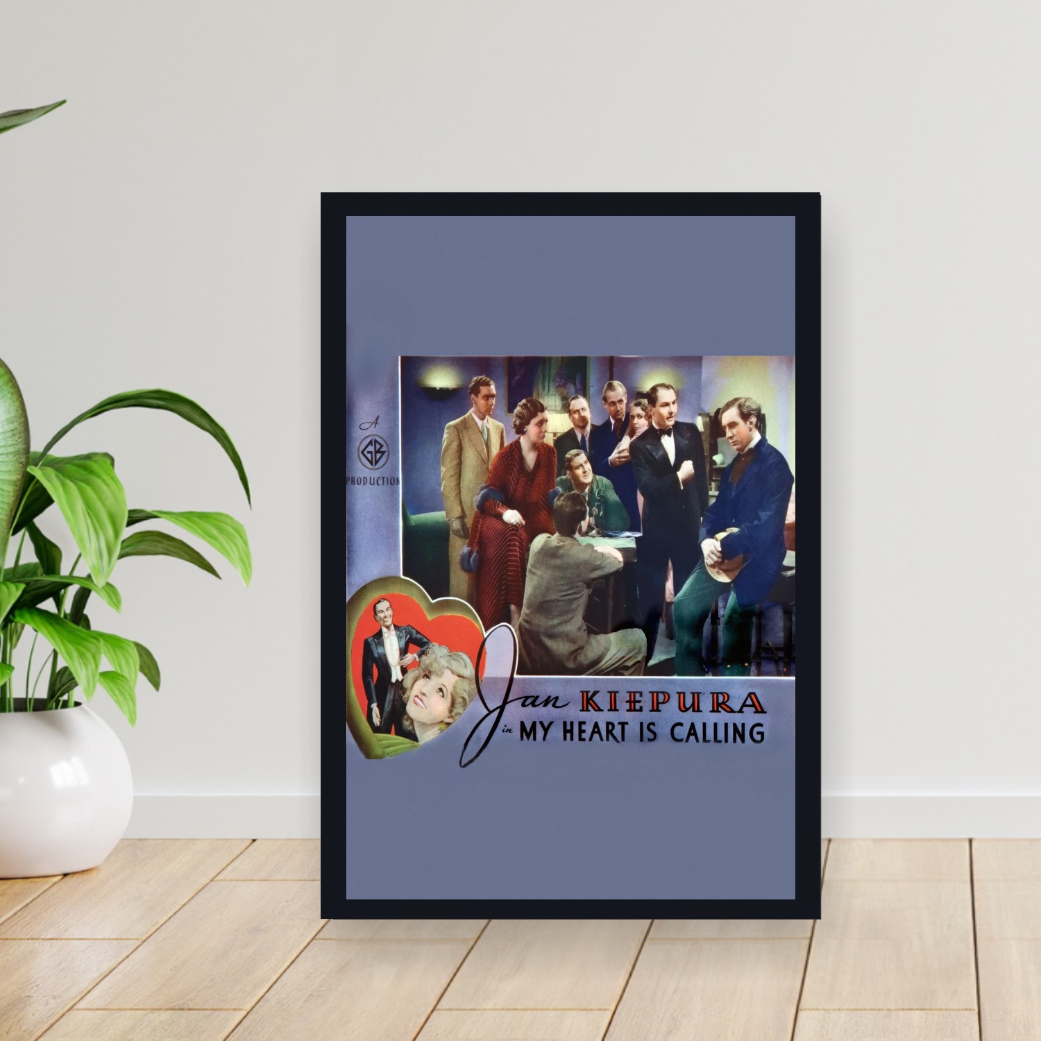 Cuadro 30x40cm Pelicula - My Heart Is Calling (1935)