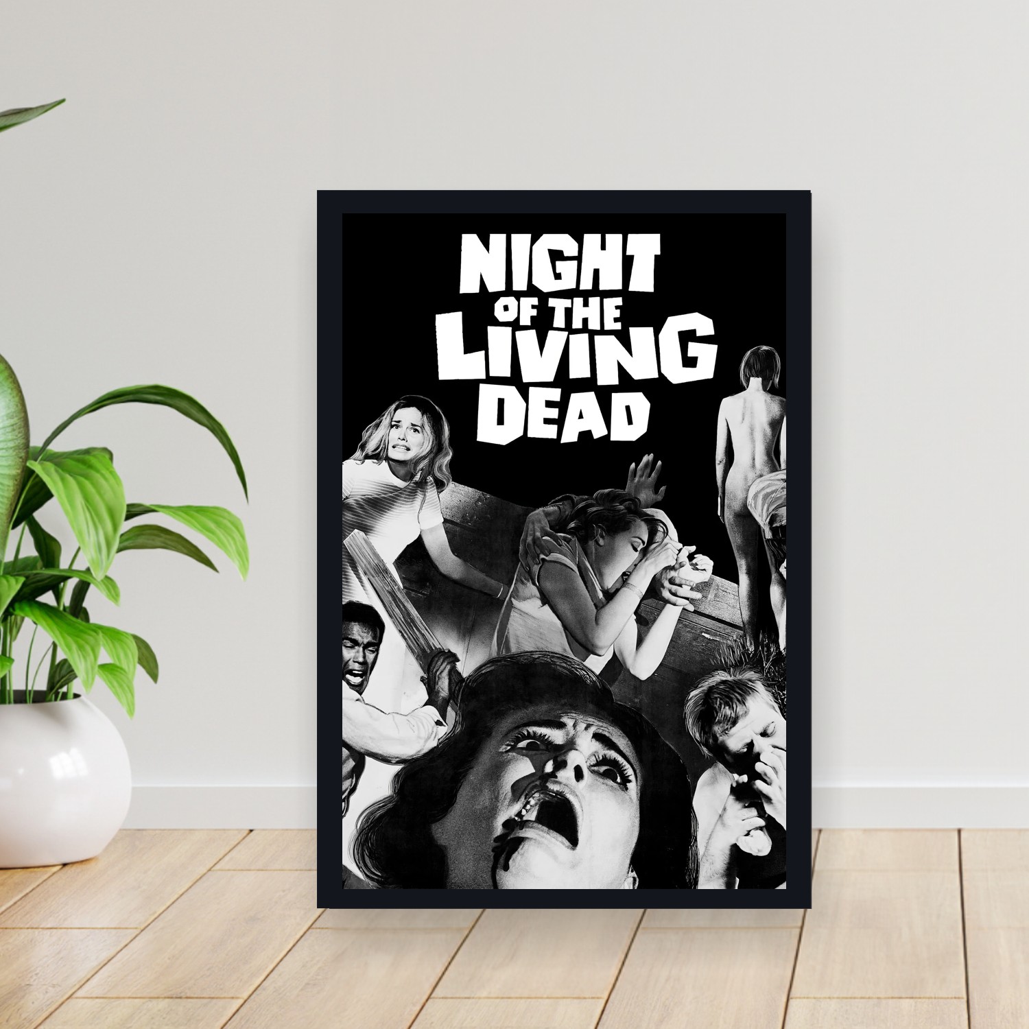 Cuadro 30x40cm Pelicula - Night of the Living Dead (1968)