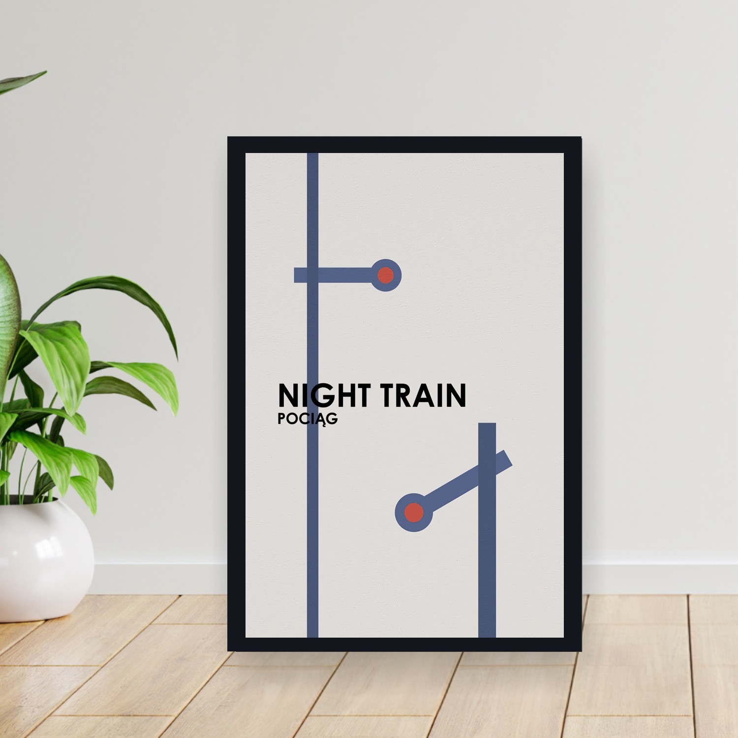 Cuadro 30x40cm Pelicula - Night Train (1959)