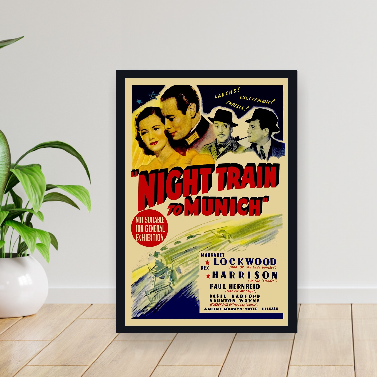 Cuadro 30x40cm Pelicula - Night Train to Munich (1940)