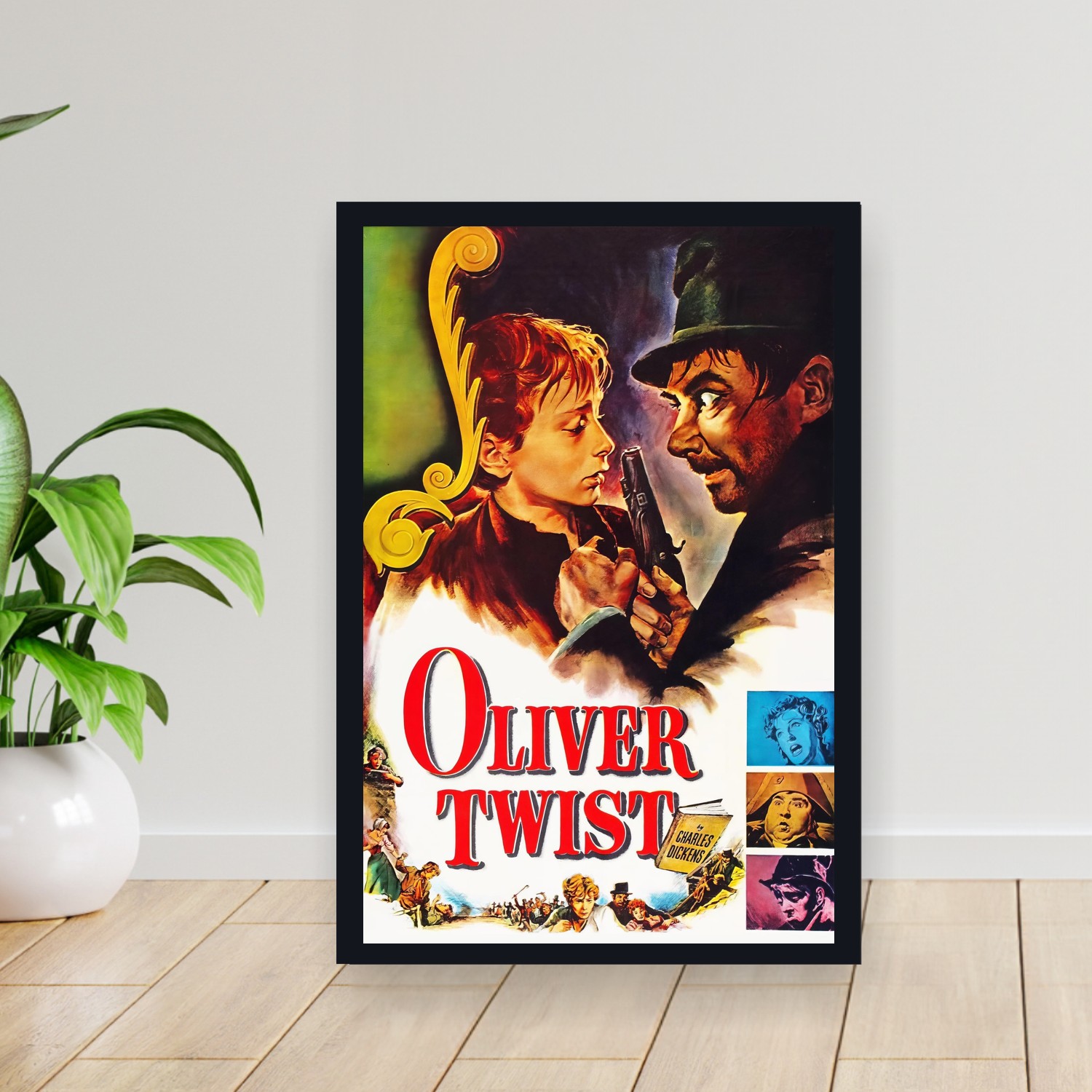 Cuadro 30x40cm Pelicula - Oliver Twist (1948)