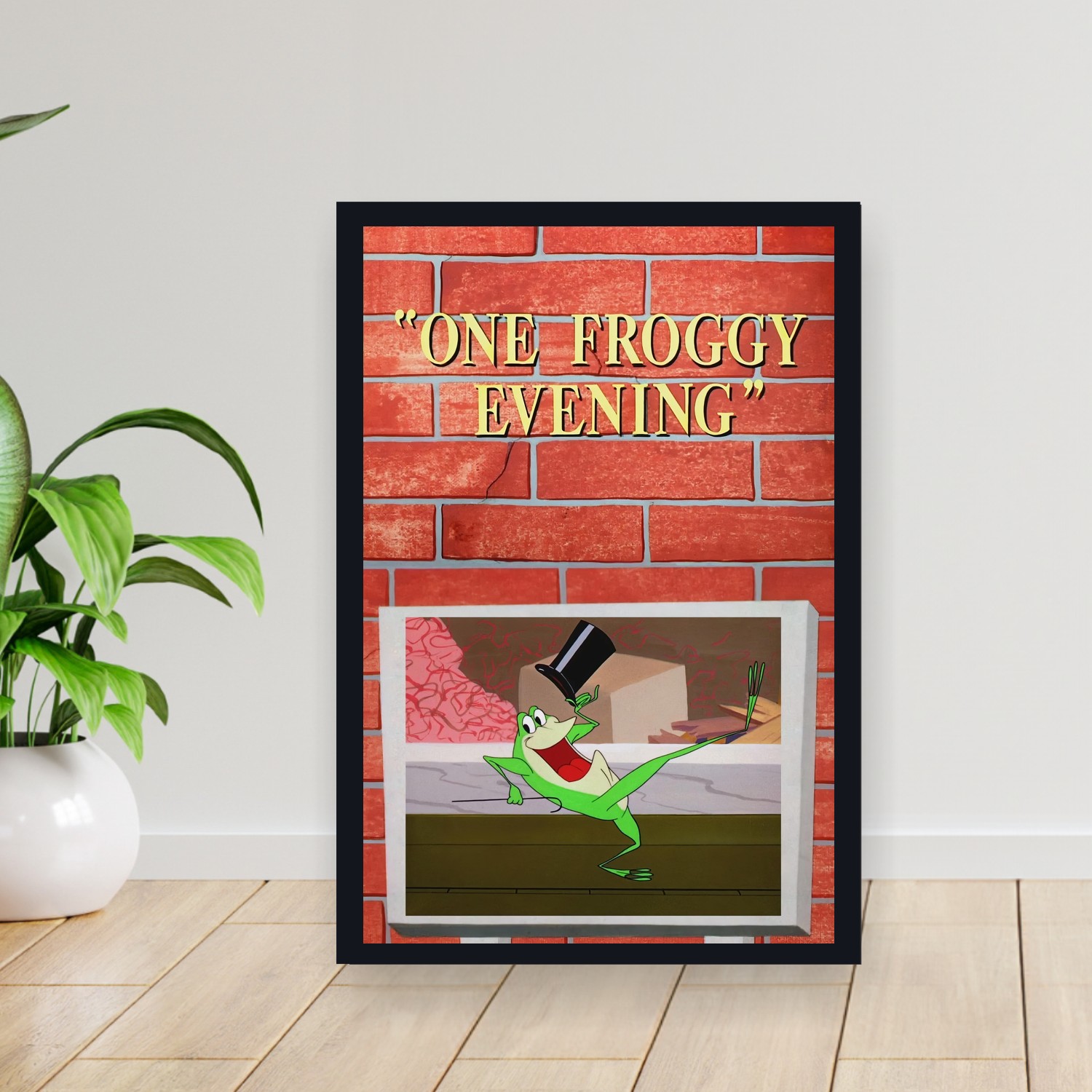 Cuadro 30x40cm Pelicula - One Froggy Evening (1955)
