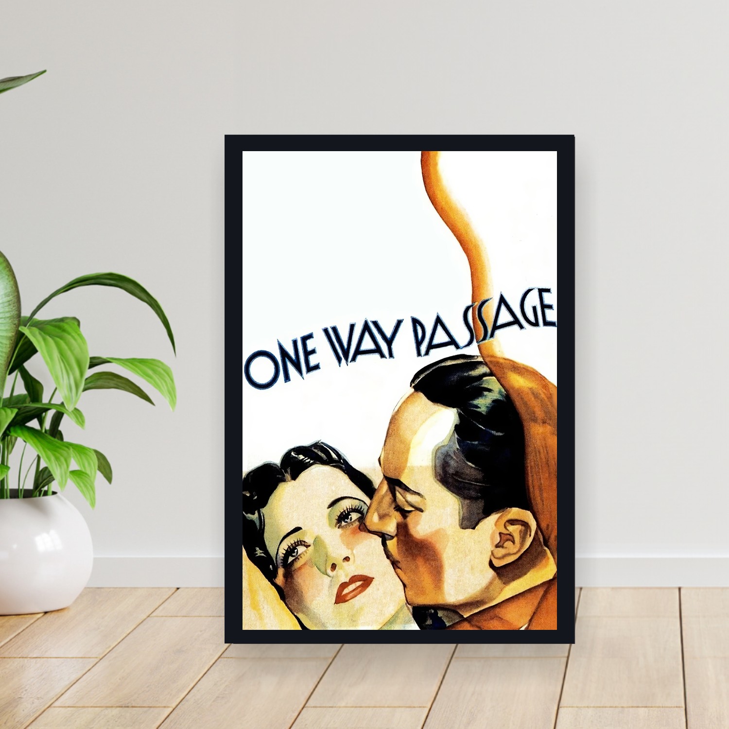 Cuadro 30x40cm Pelicula - One Way Passage (1932)