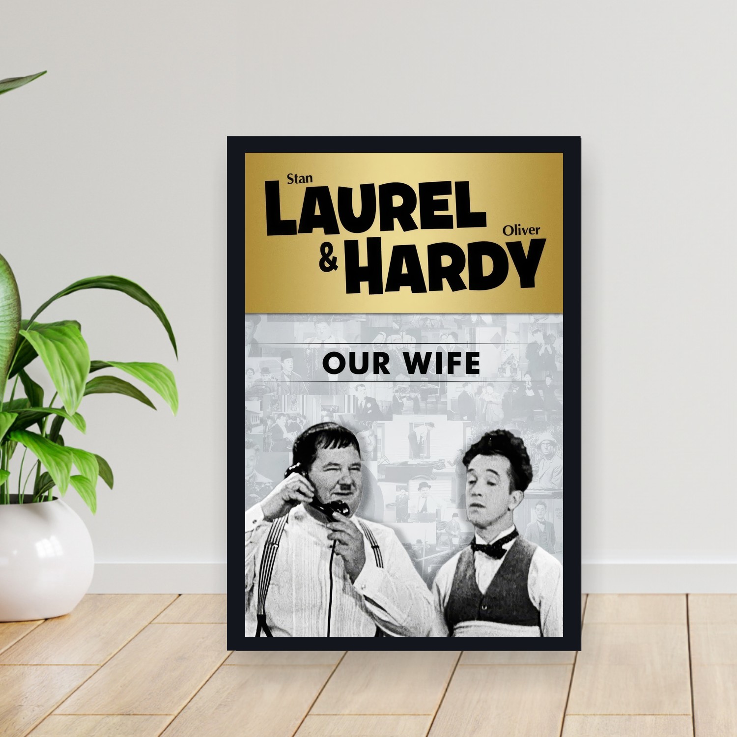 Cuadro 30x40cm Pelicula - Our Wife (1931)