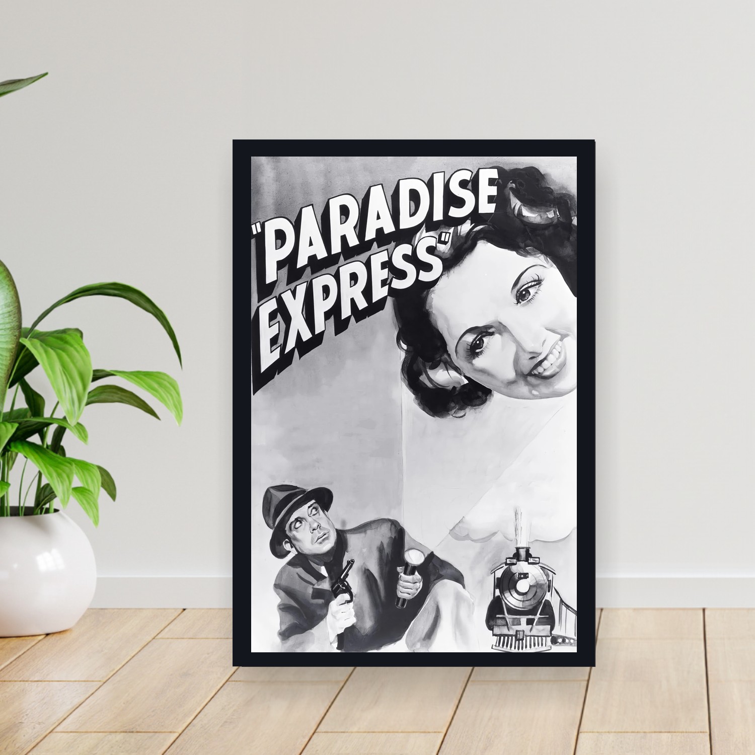 Cuadro 30x40cm Pelicula - Paradise Express (1937)