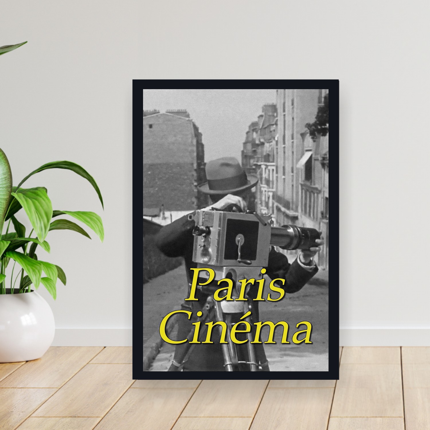 Cuadro 30x40cm Pelicula - Paris Cinema (1929)