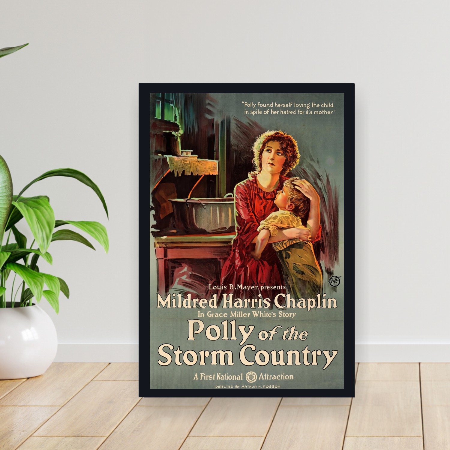 Cuadro 30x40cm Pelicula - Polly of the Storm Country (1920)