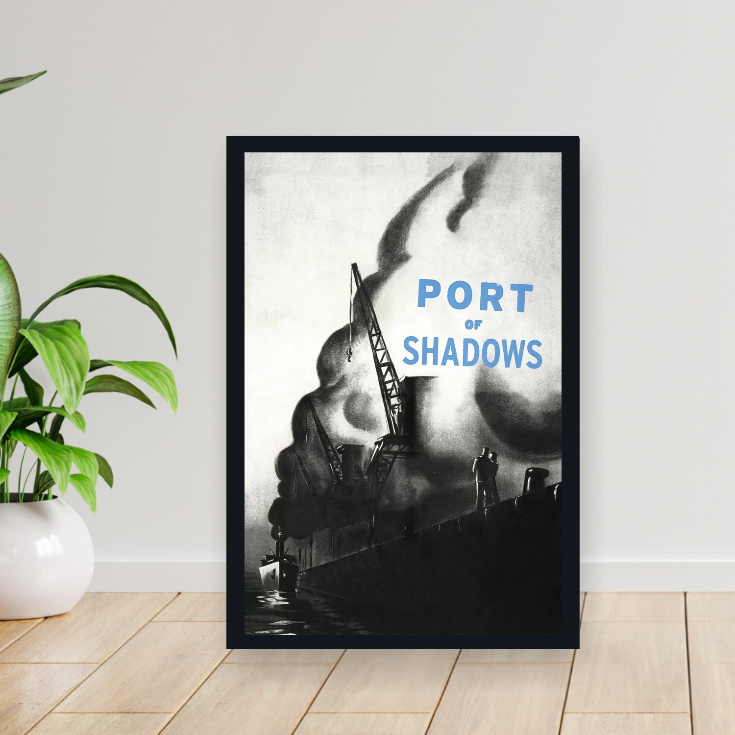 Cuadro 30x40cm Pelicula - Port of Shadows (1938)