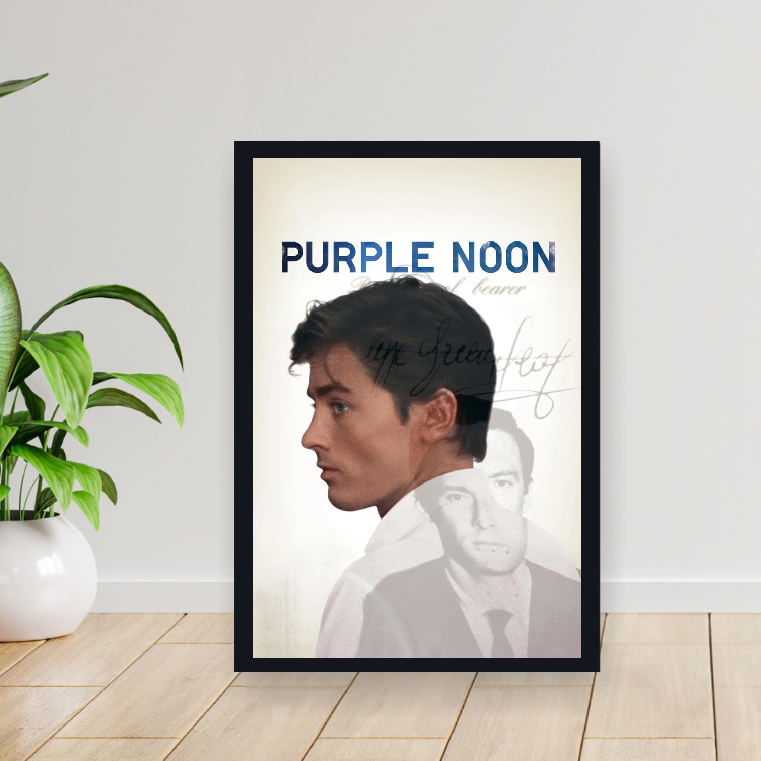 Cuadro 30x40cm Pelicula - Purple Noon (1960)