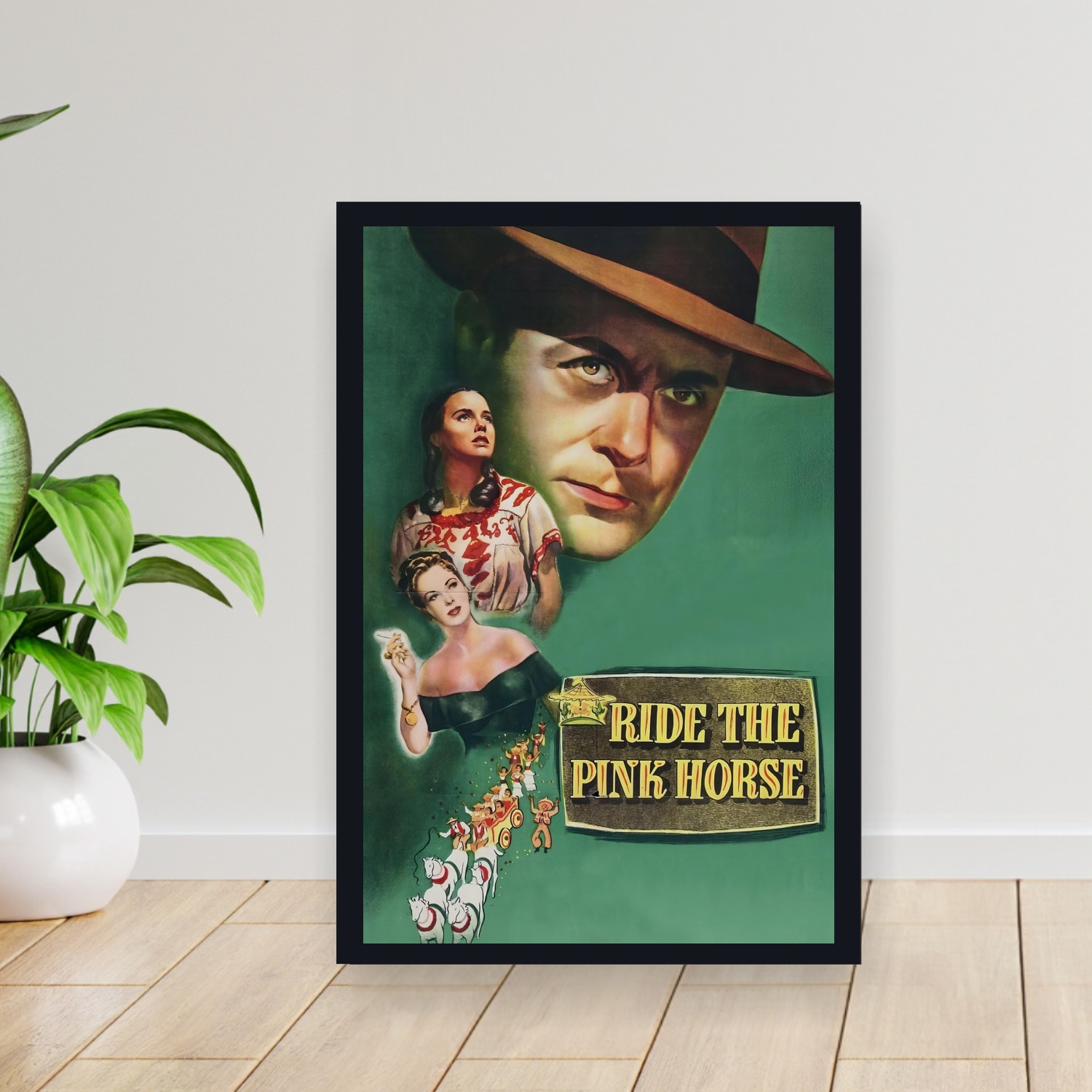 Cuadro 30x40cm Pelicula - Ride the Pink Horse (1947)