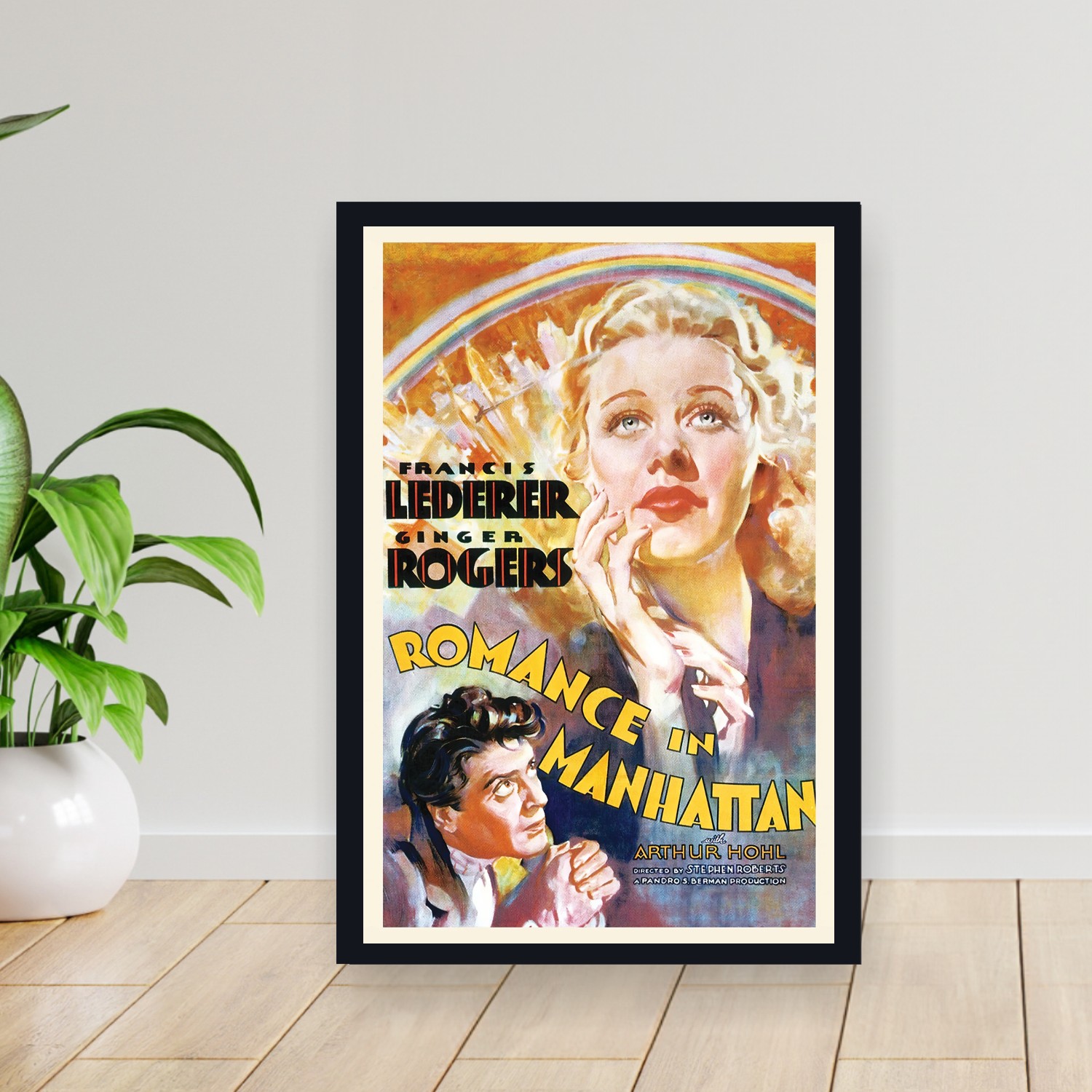 Cuadro 30x40cm Pelicula - Romance in Manhattan (1935)