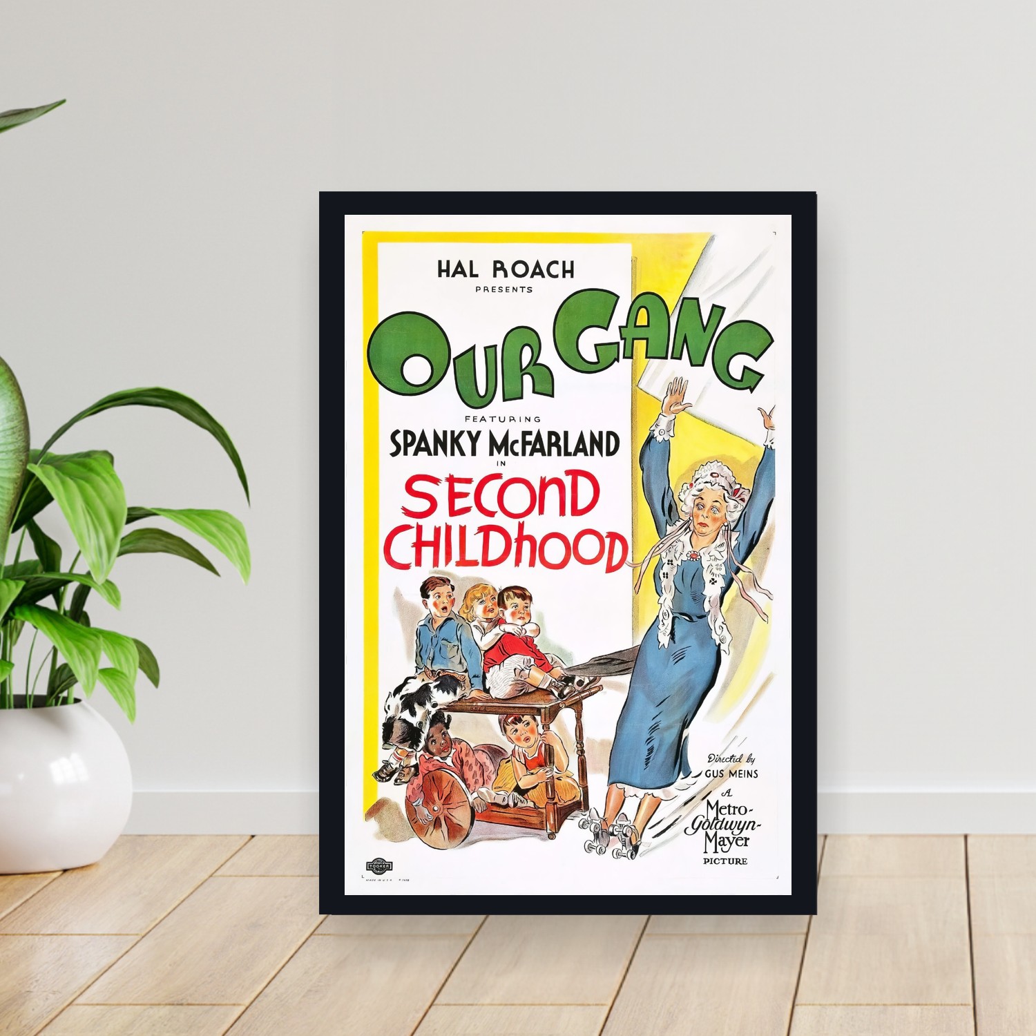 Cuadro 30x40cm Pelicula - Second Childhood (1936)