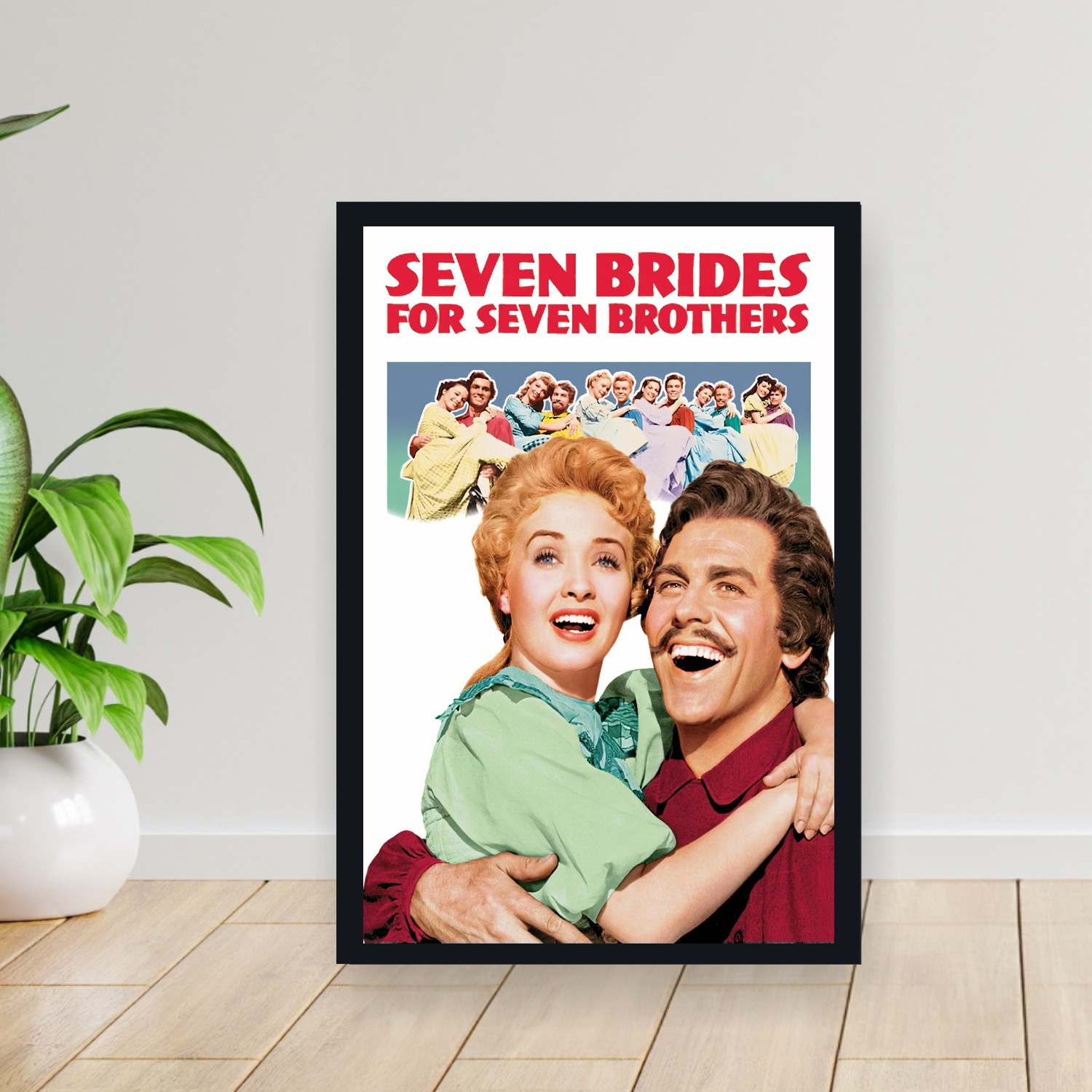 Cuadro 30x40cm Pelicula - Seven Brides for Seven Brothers (1954)