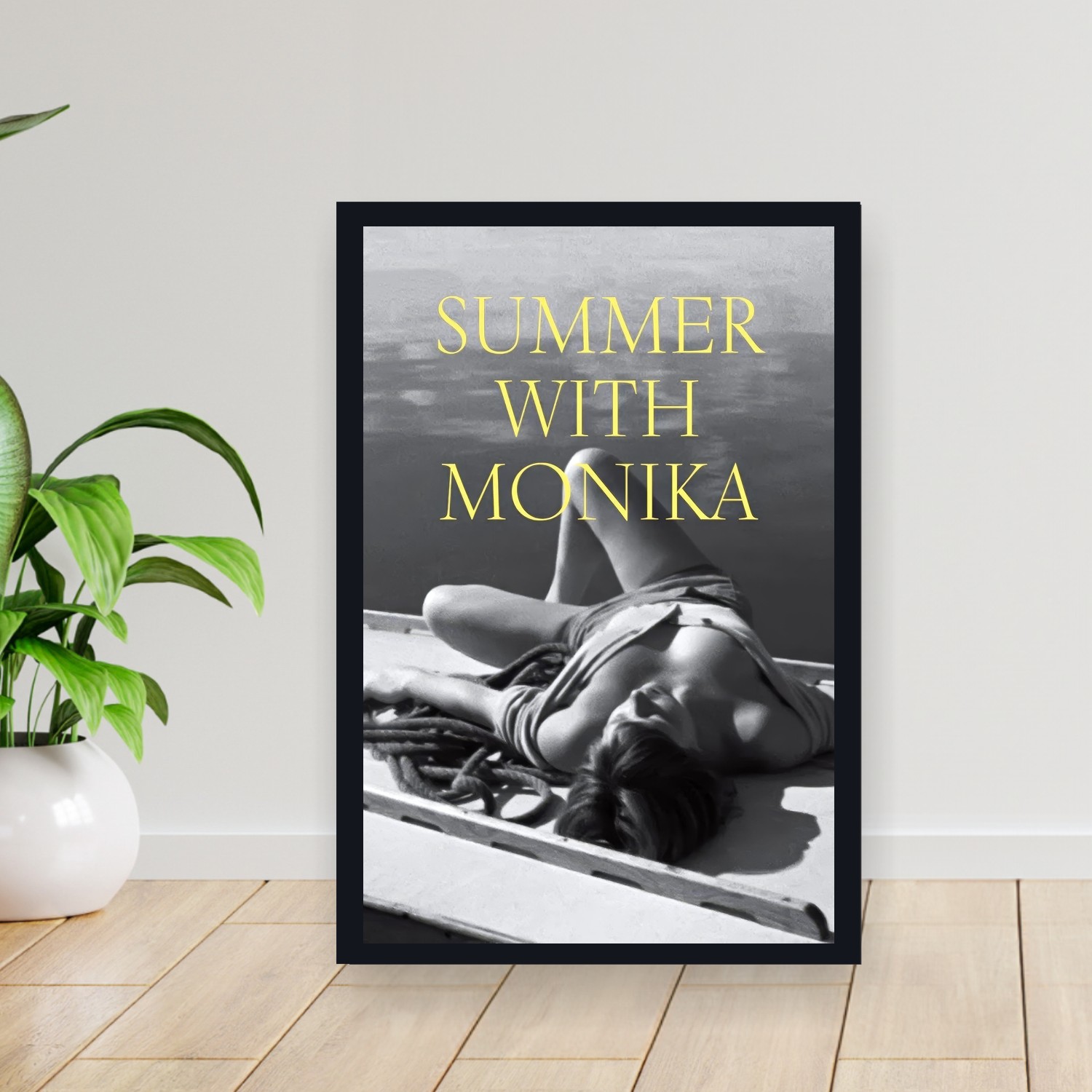 Cuadro 30x40cm Pelicula - Summer with Monika (1953)