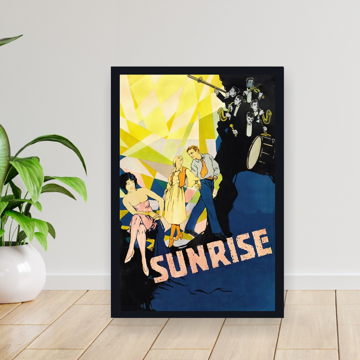 Cuadro 30x40cm Pelicula - Sunrise A Song of Two Humans (1927)