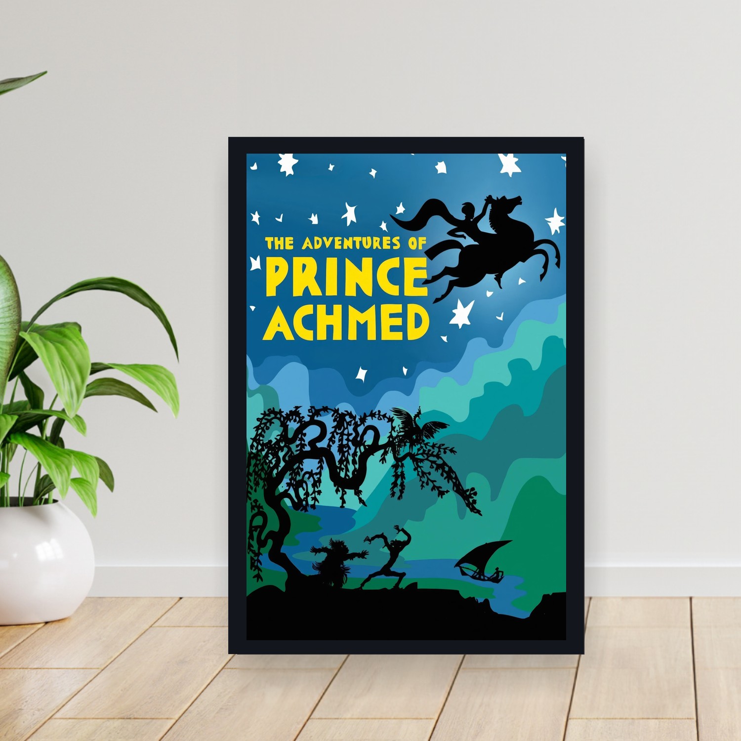Cuadro 30x40cm Pelicula - The Adventures of Prince Achmed (1926)