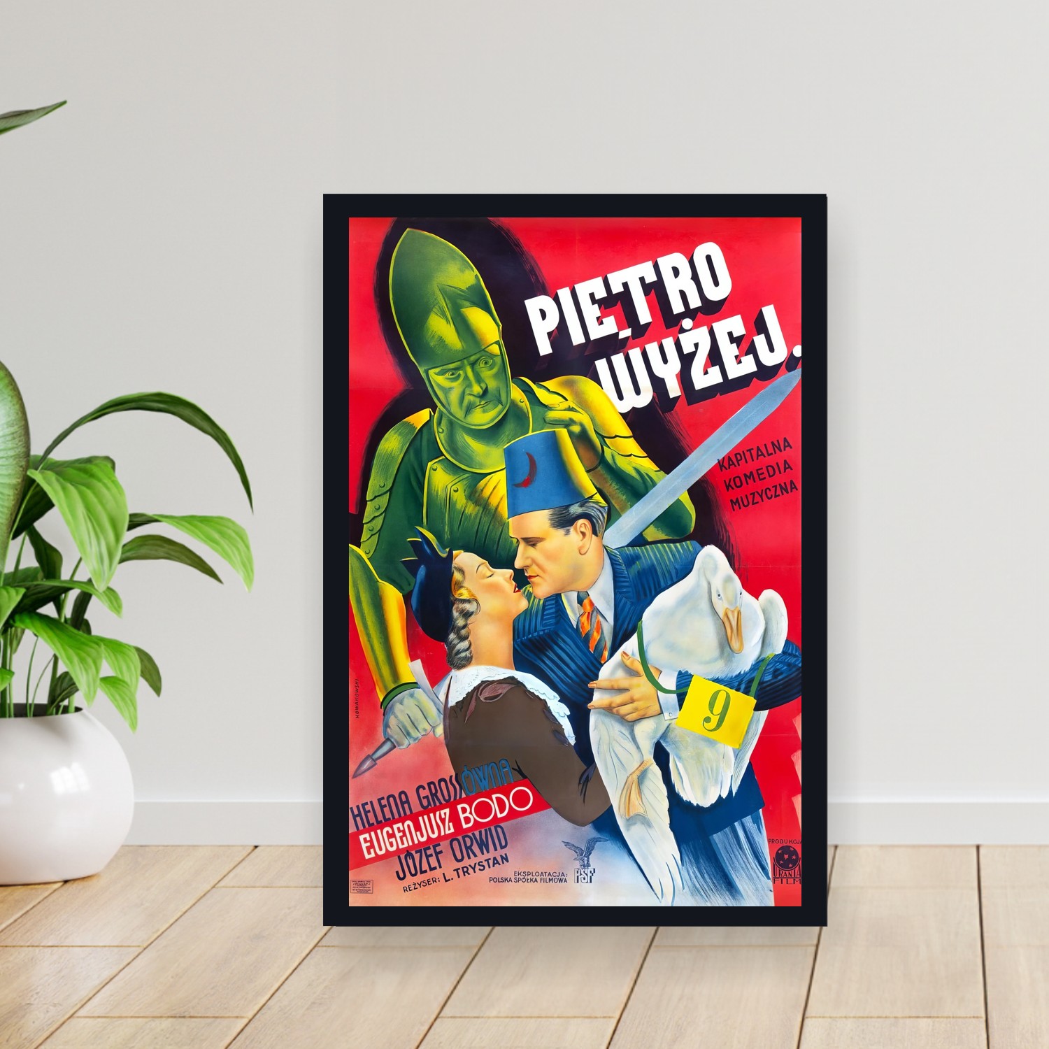 Cuadro 30x40cm Pelicula - The Apartment Above (1937)