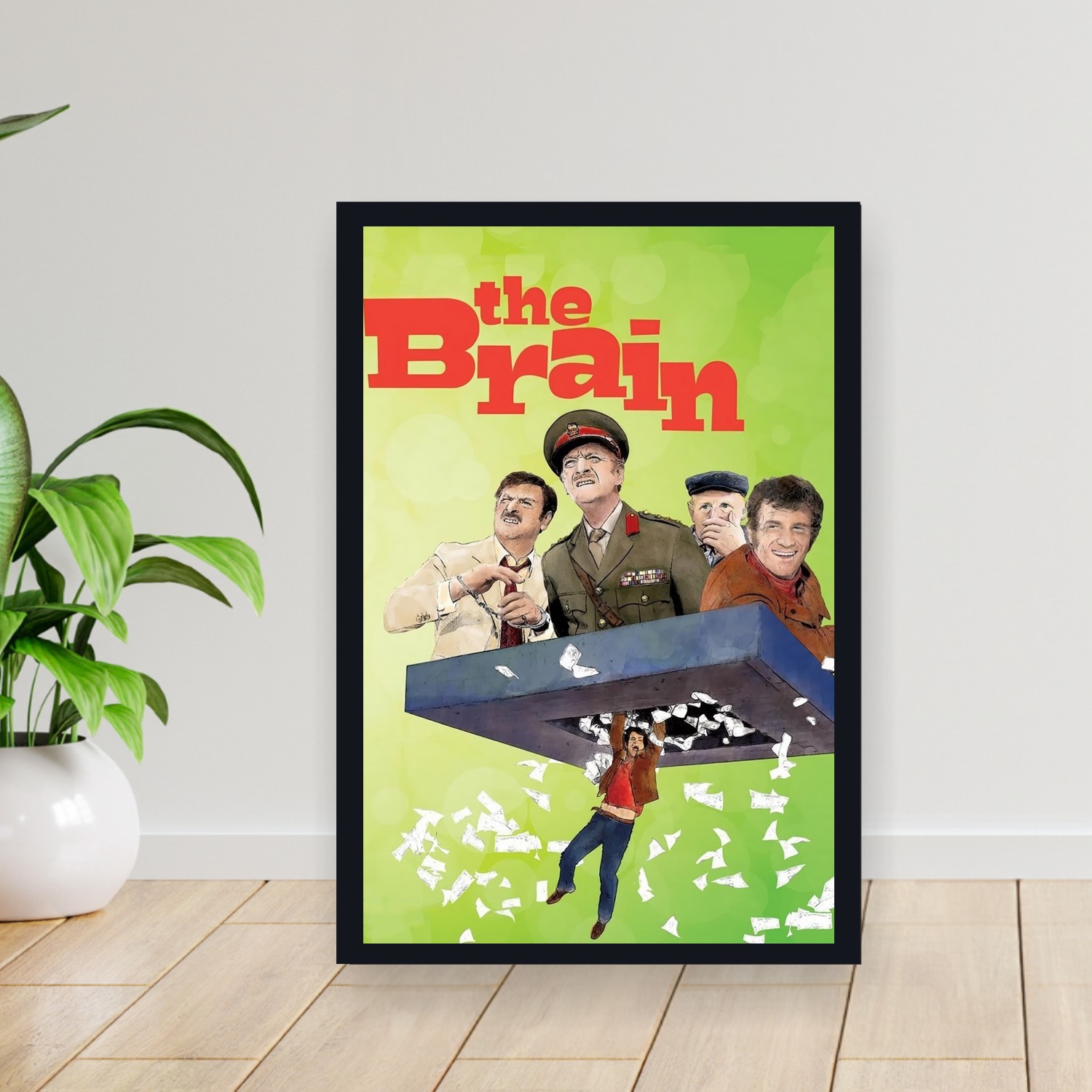 Cuadro 30x40cm Pelicula - The Brain (1969)
