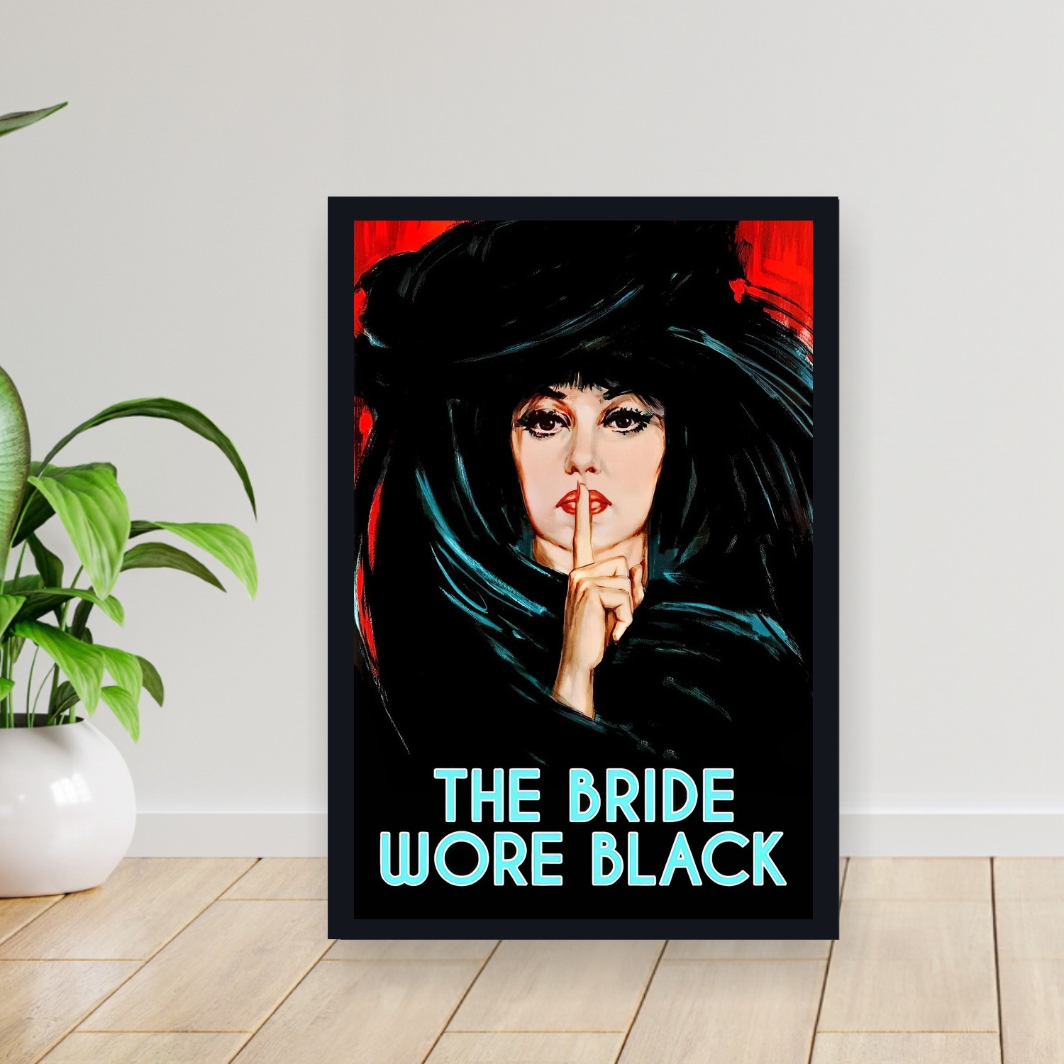 Cuadro 30x40cm Pelicula - The Bride Wore Black (1968)