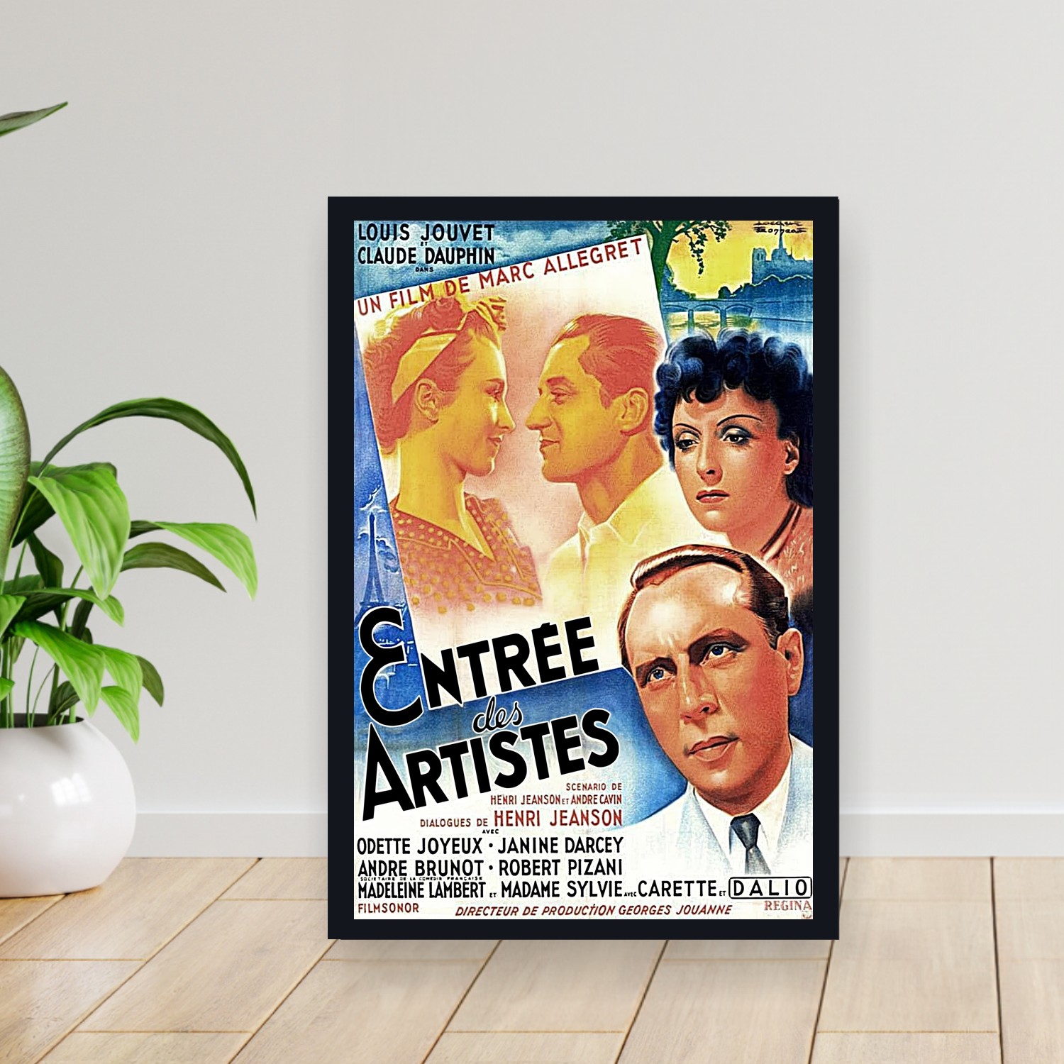 Cuadro 30x40cm Pelicula - The Curtain Rises (1938)